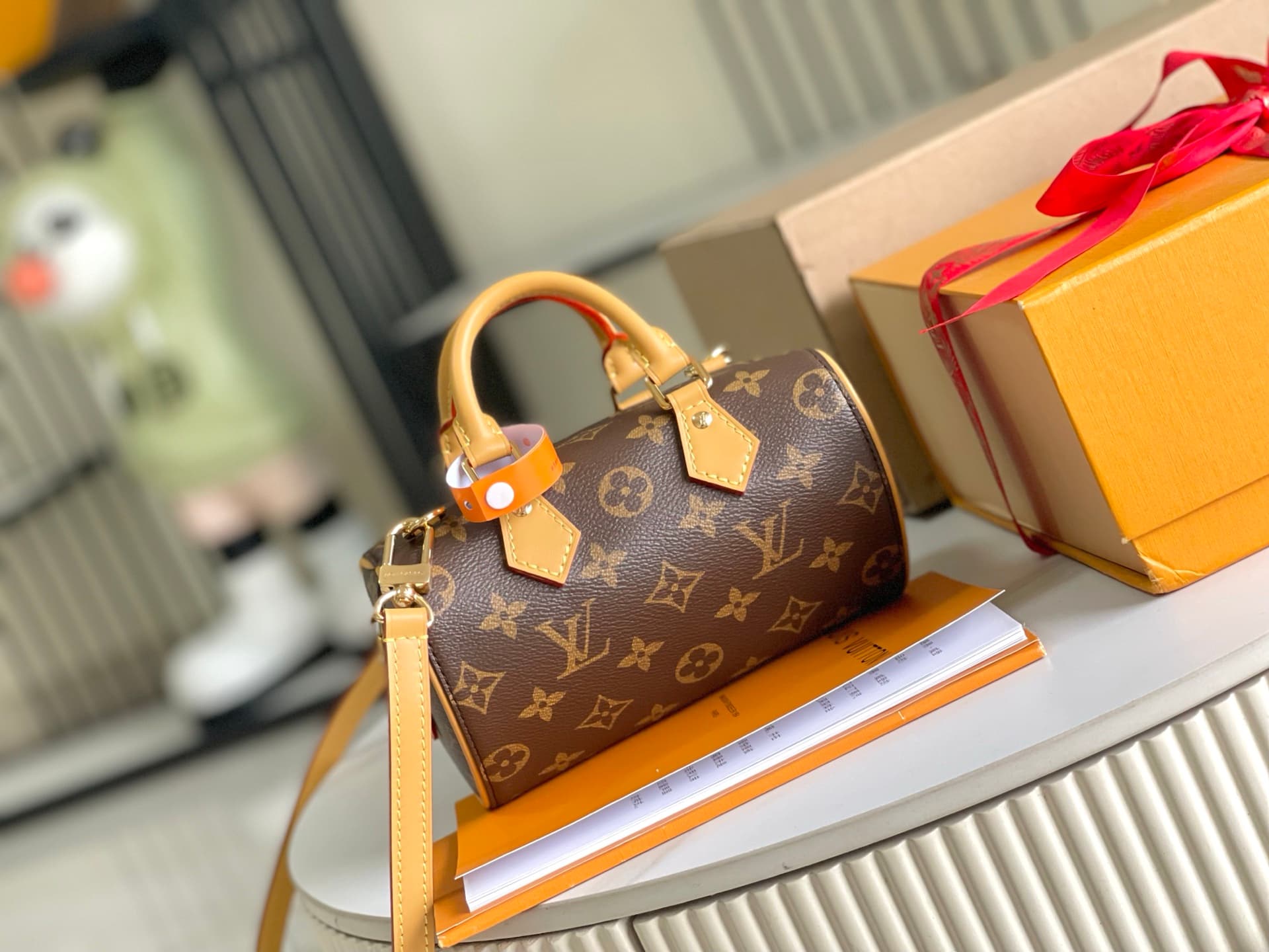 Louis Vuitton Nano Speedy Dating Monogram Coated Canvas M13226 TOP