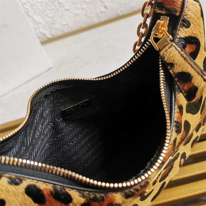 Prada Re-Edition Printed leather mini bag 1BC204 High