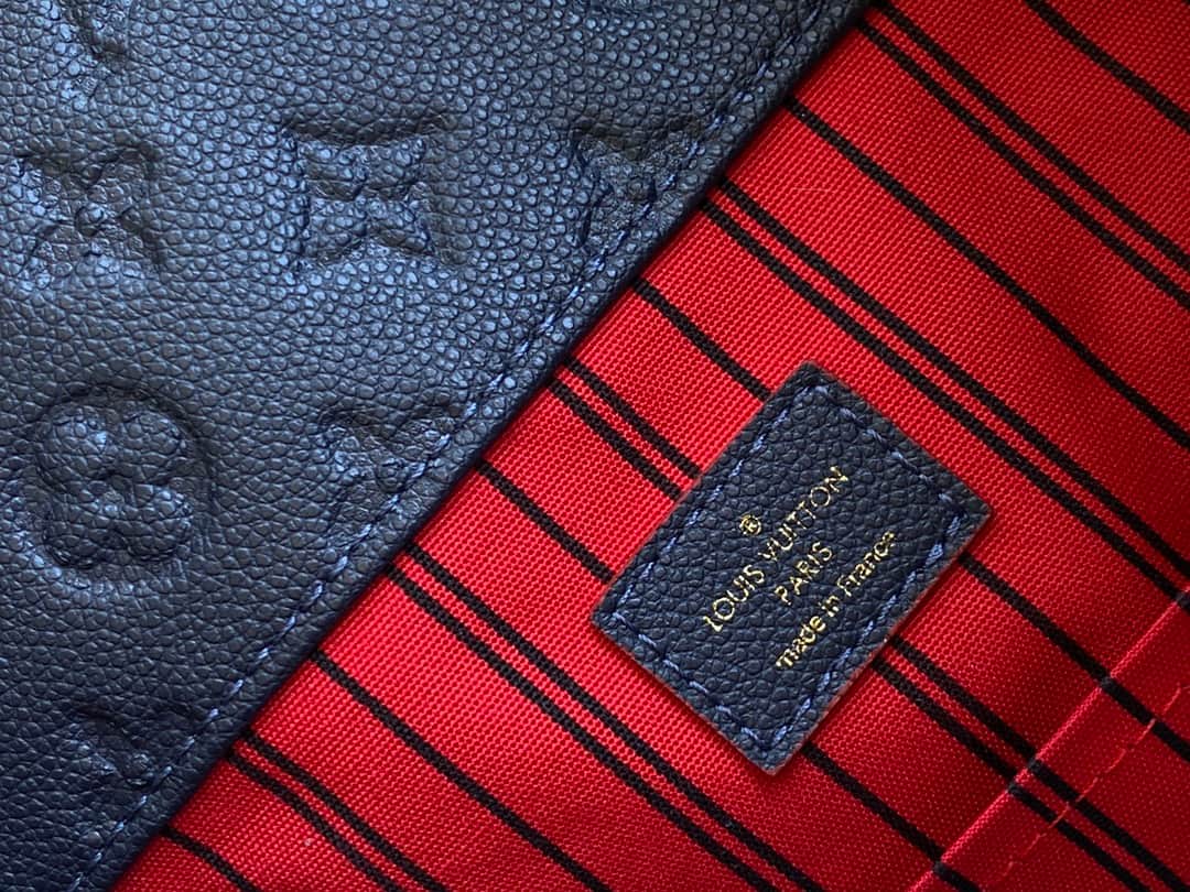 Louis Vuitton Surene MM handbag Monogram Empreinte embossed leather M43237 High
