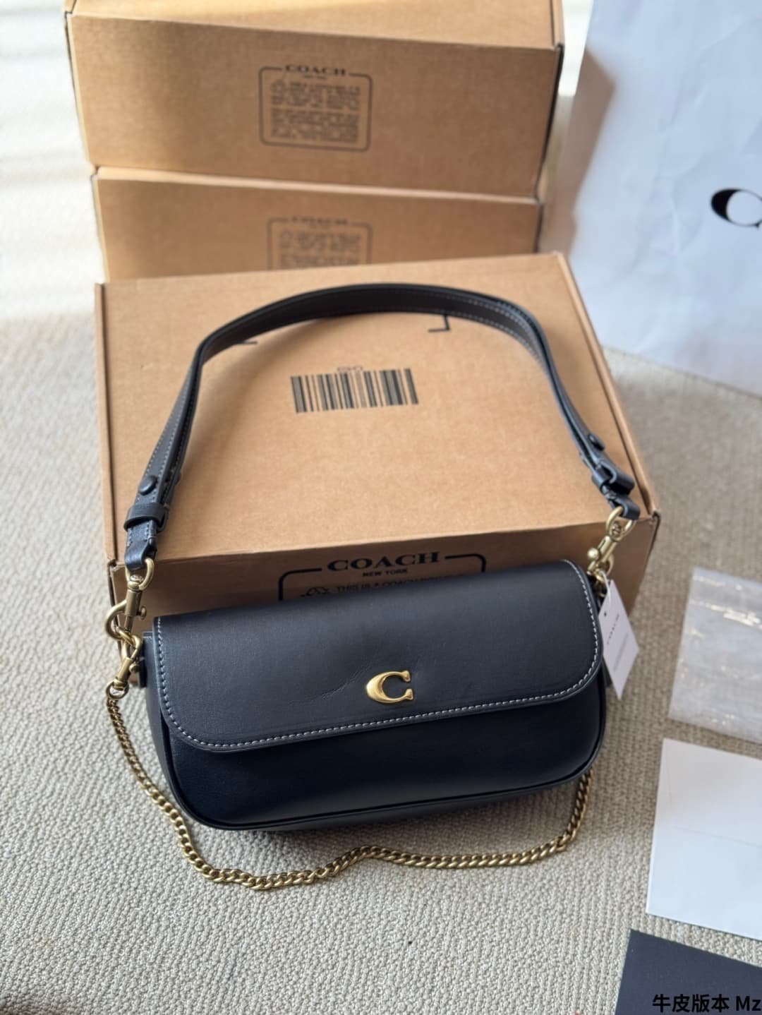 Coach Brook Flap Chain Bag