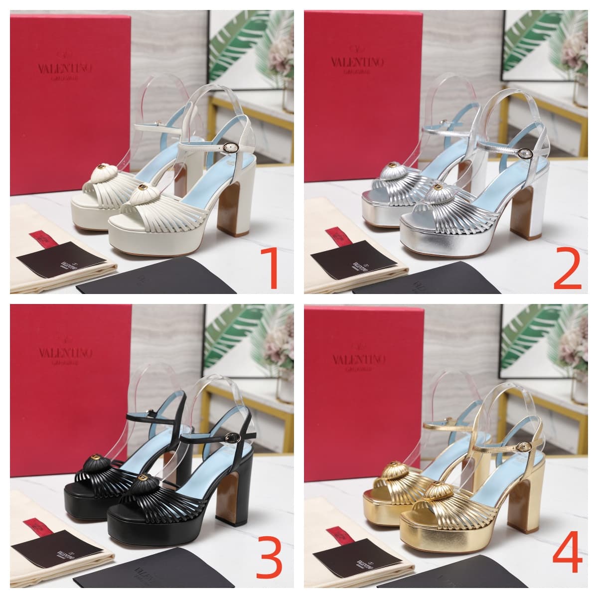Valentino Royal Platform Sandal Shoes Women