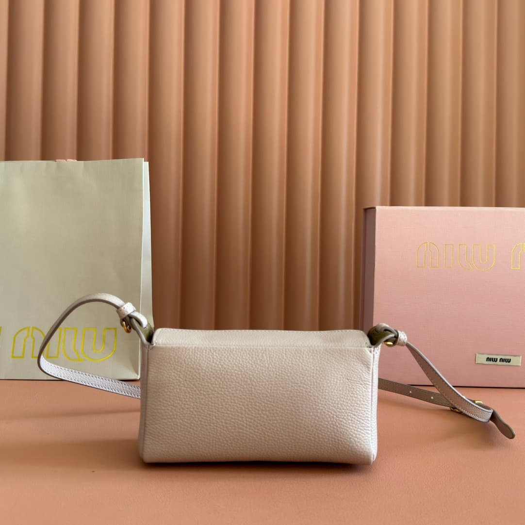 Miu Miu Nappa Calfskin leather pouch Cord 5BE097 TOP