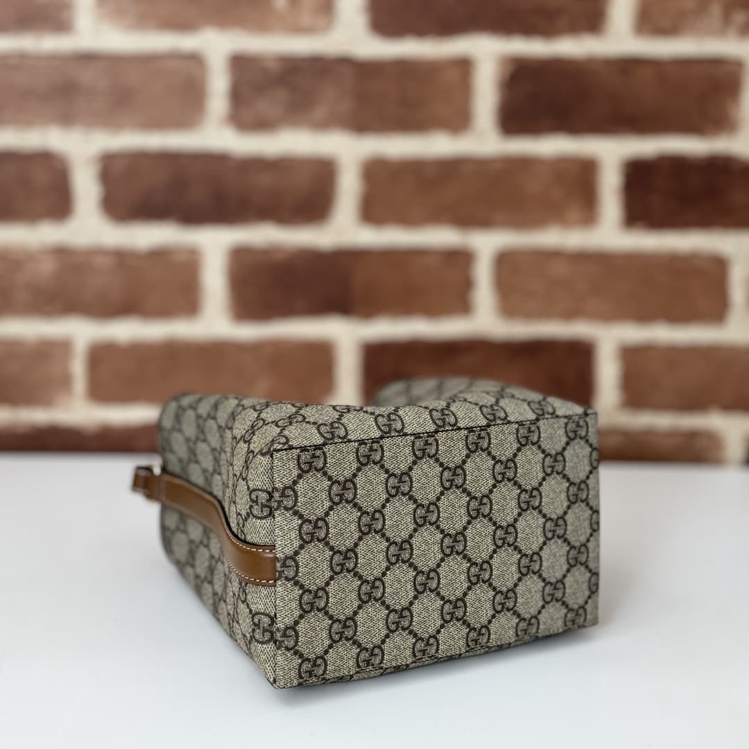 Gucci GG Emblem small bucket bag 815118 High