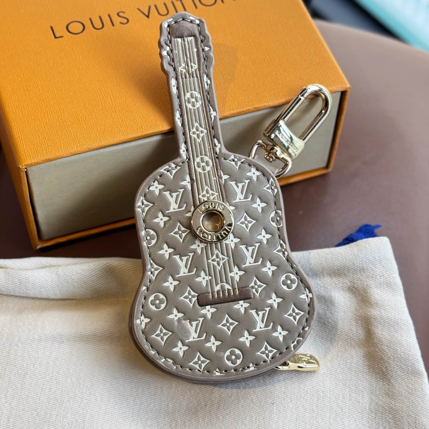 LV Guitar Pouch Bag Charm M02032