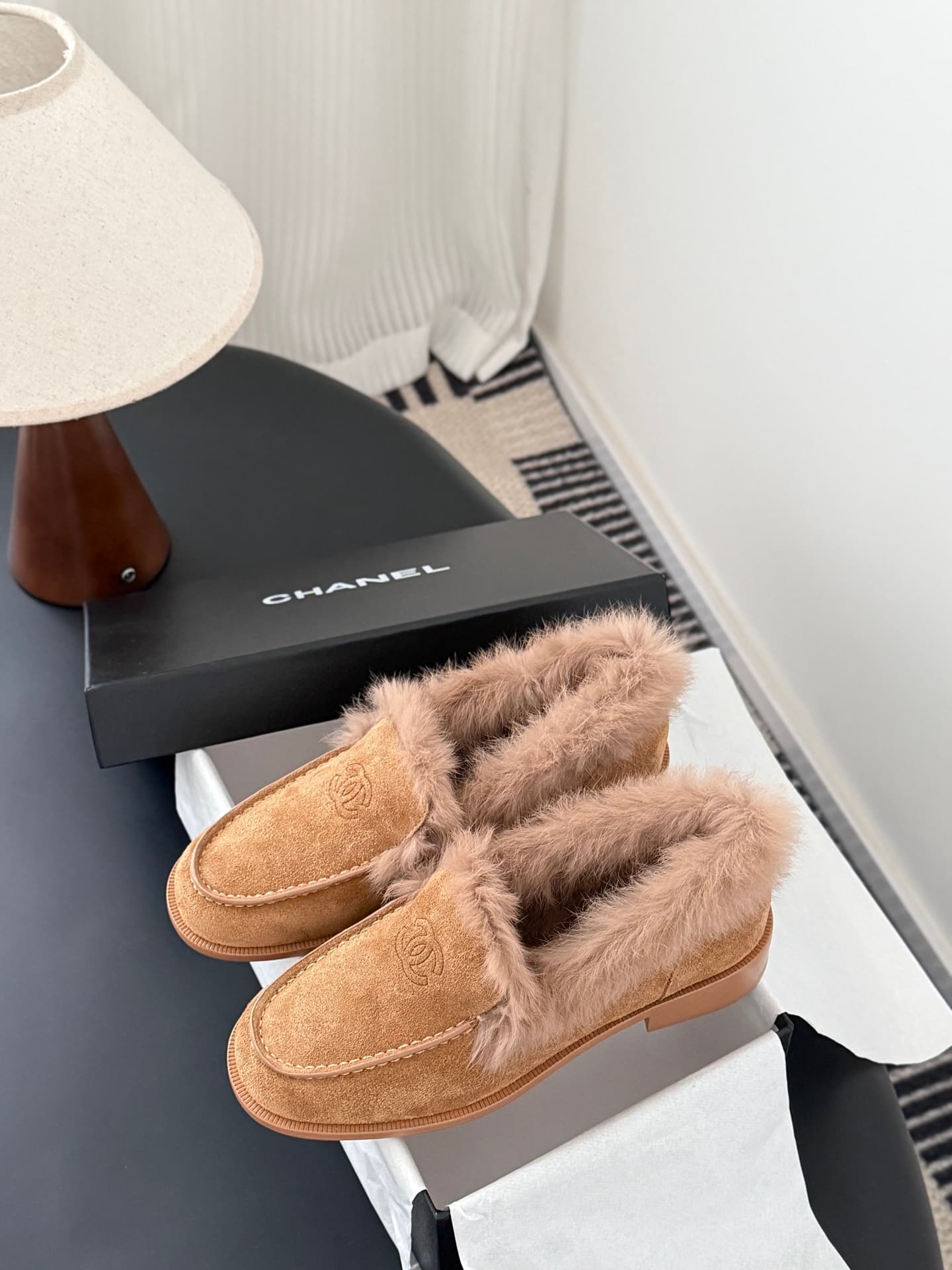 Chanel Mocassins Loafers Shoes Women