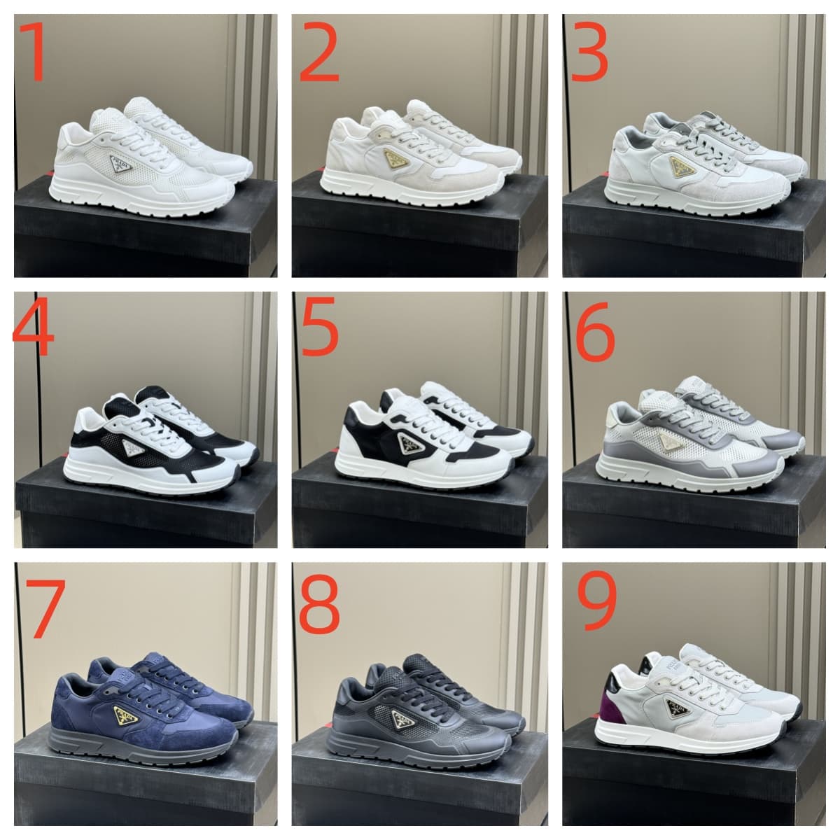 Prada Prax 2.0 Fabric Sneaker shoes Men