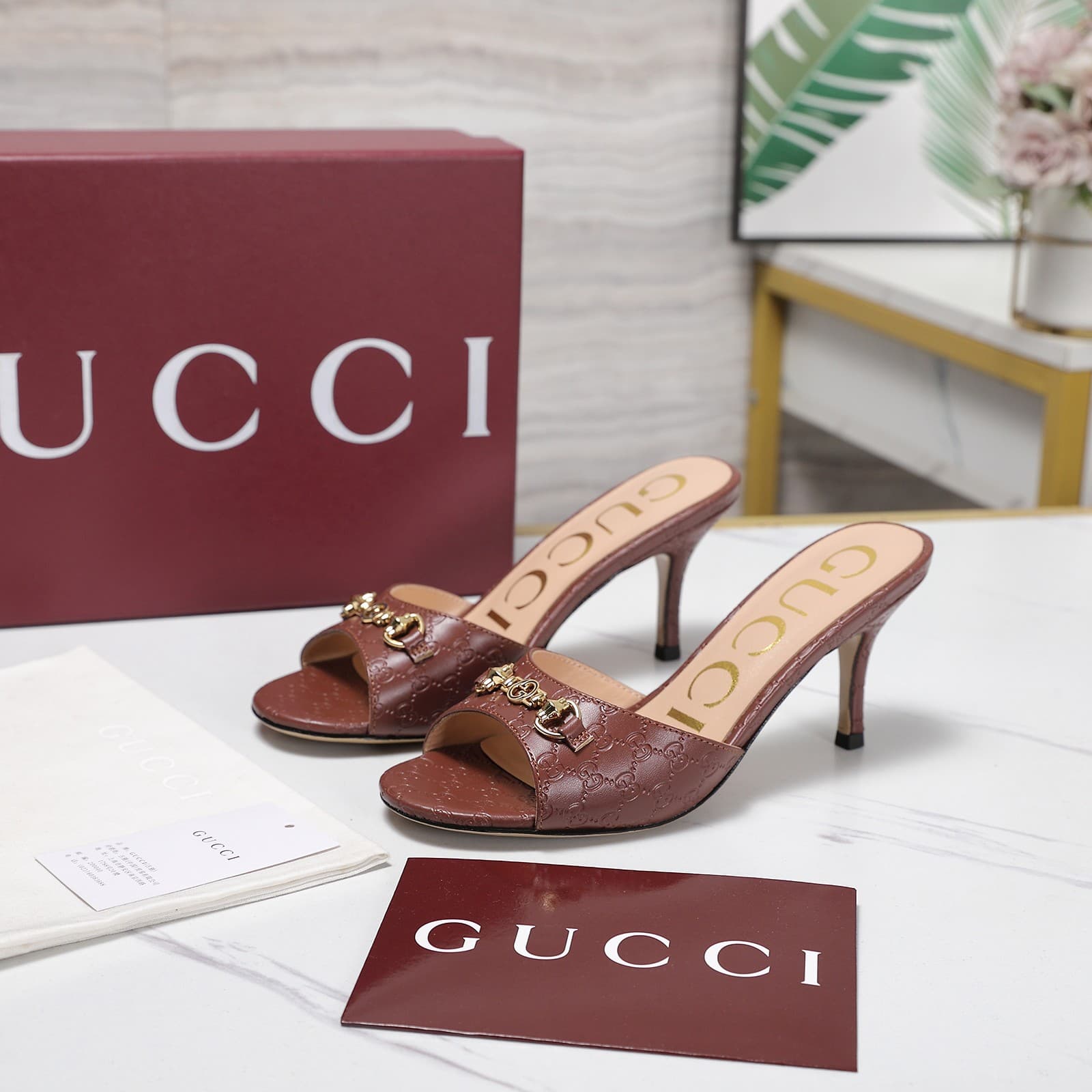 Gucci GG Slide Sandals Women