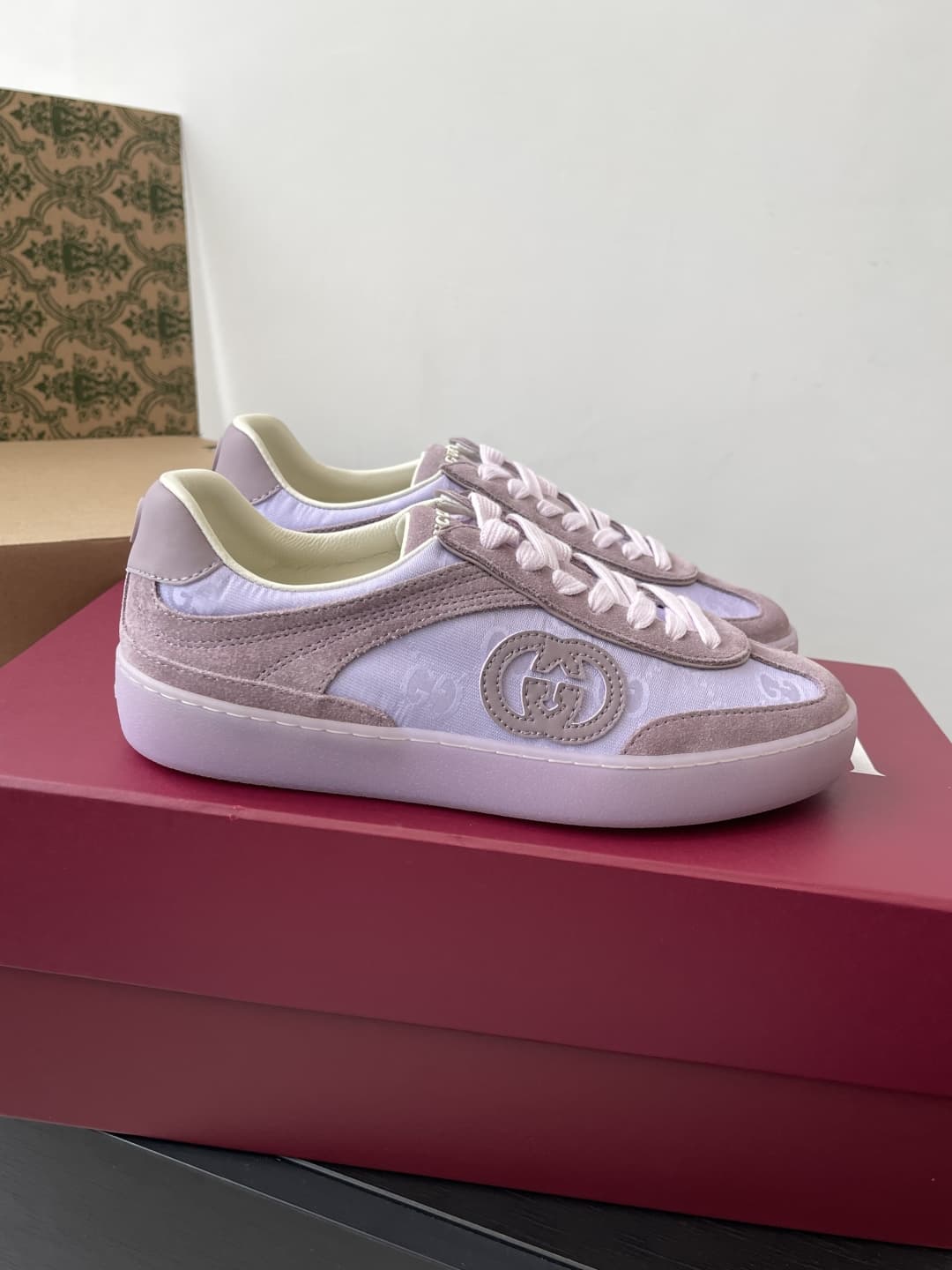 Gucci Sweet Suede G75 Sneaker Shoes Women