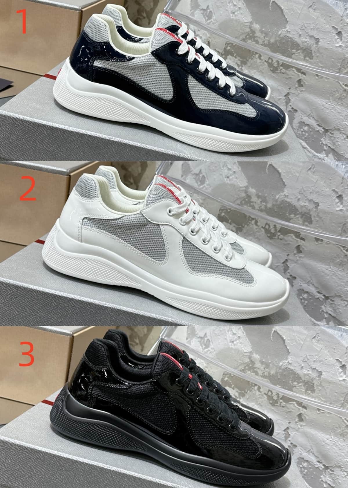 Prada America's cup Sneaker Shoes Men