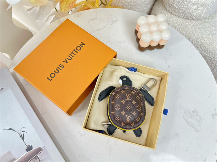 LV Turtle Pouch Bag Charm M01471