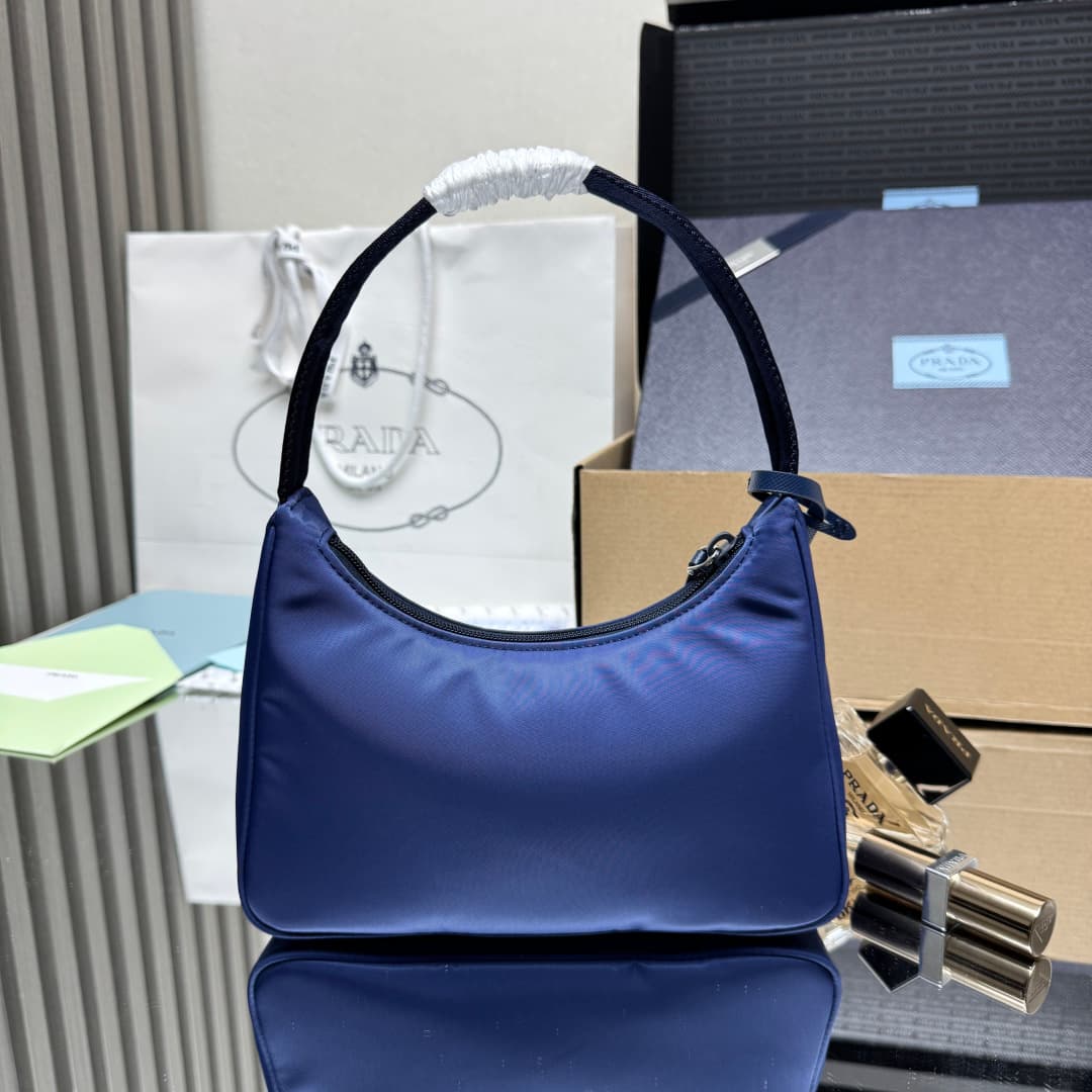 Prada Re-Nylon Re-Edition 2000 mini-bag Royal Blue Recycled Polyamide 1NE515 High