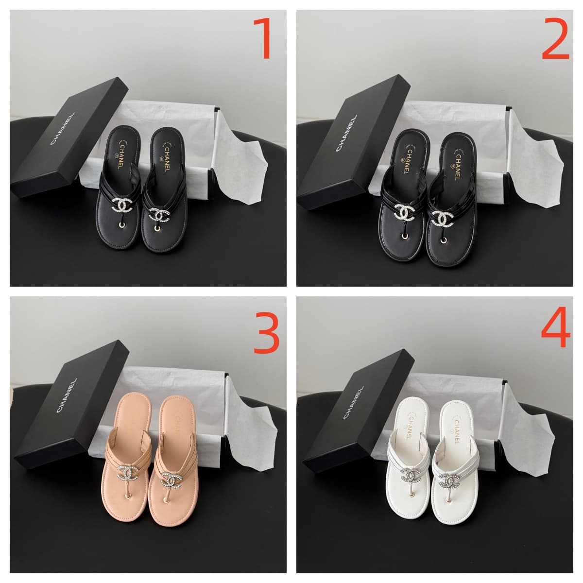 Chanel Thong Sandals Women