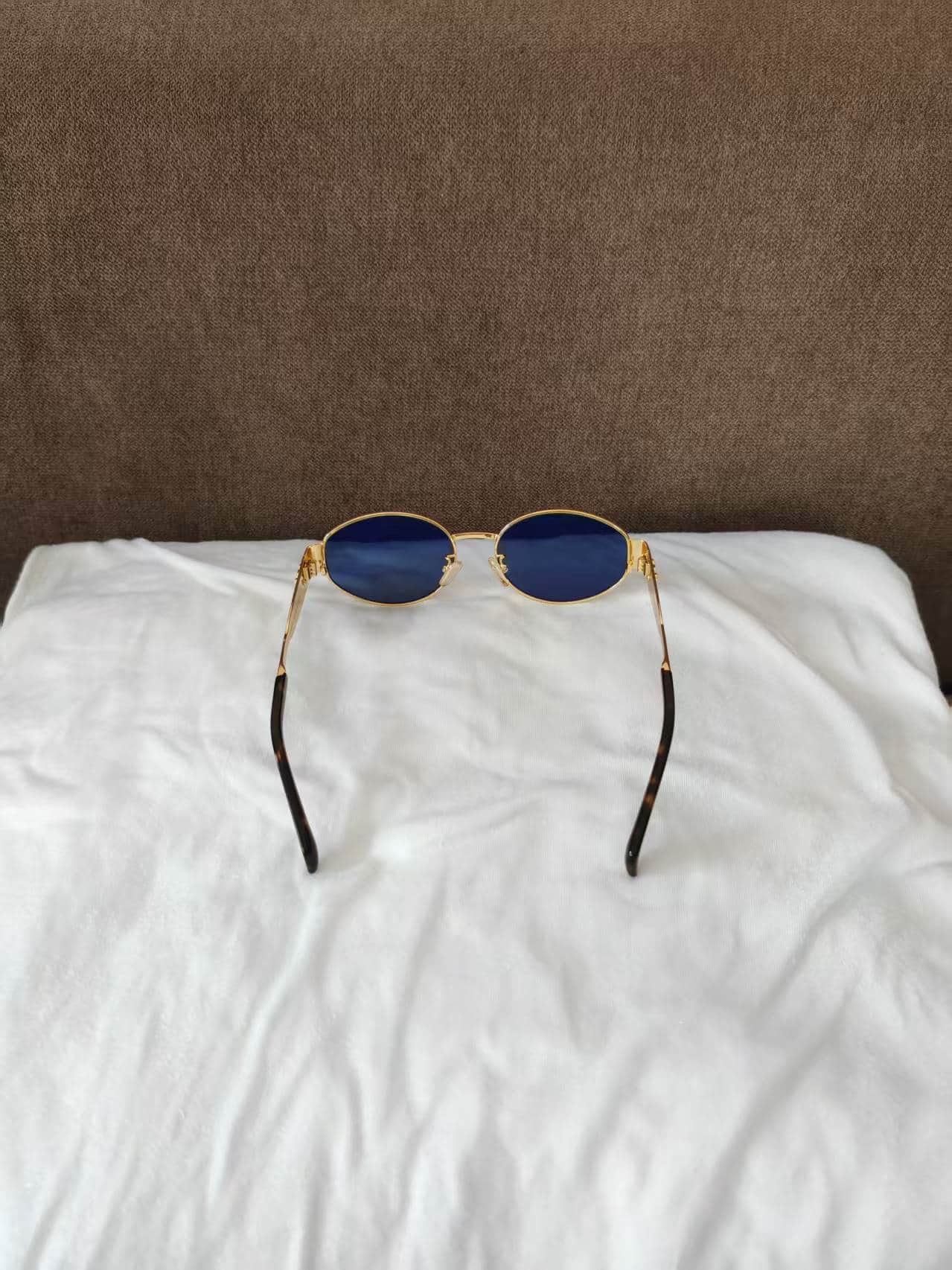 Celine TRIOMPHE METAL 01 SUNGLASSES IN METAL
