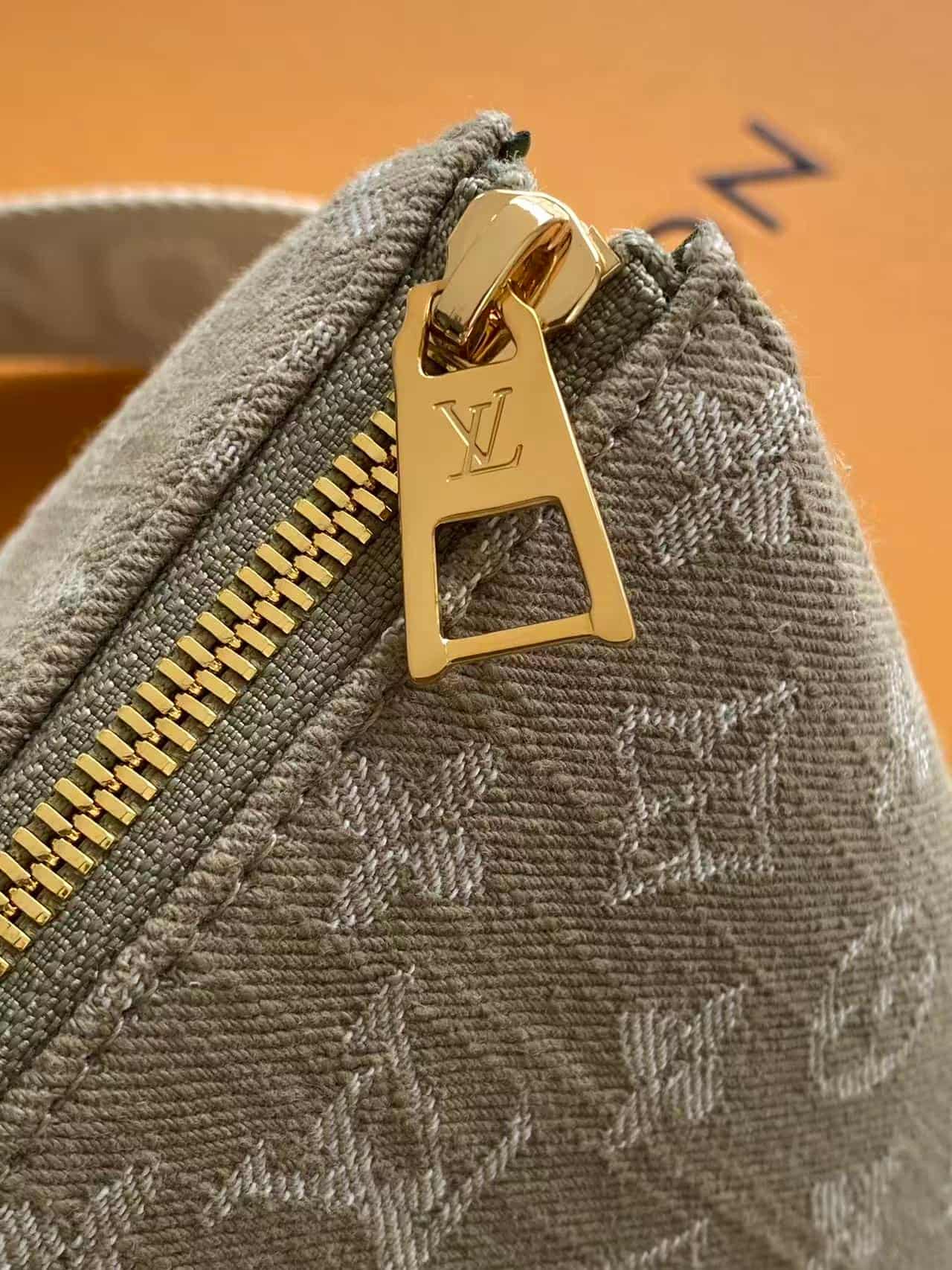 Louis Vuitton Coussin PM Khaki Denim GOTS certified cotton M28360 High