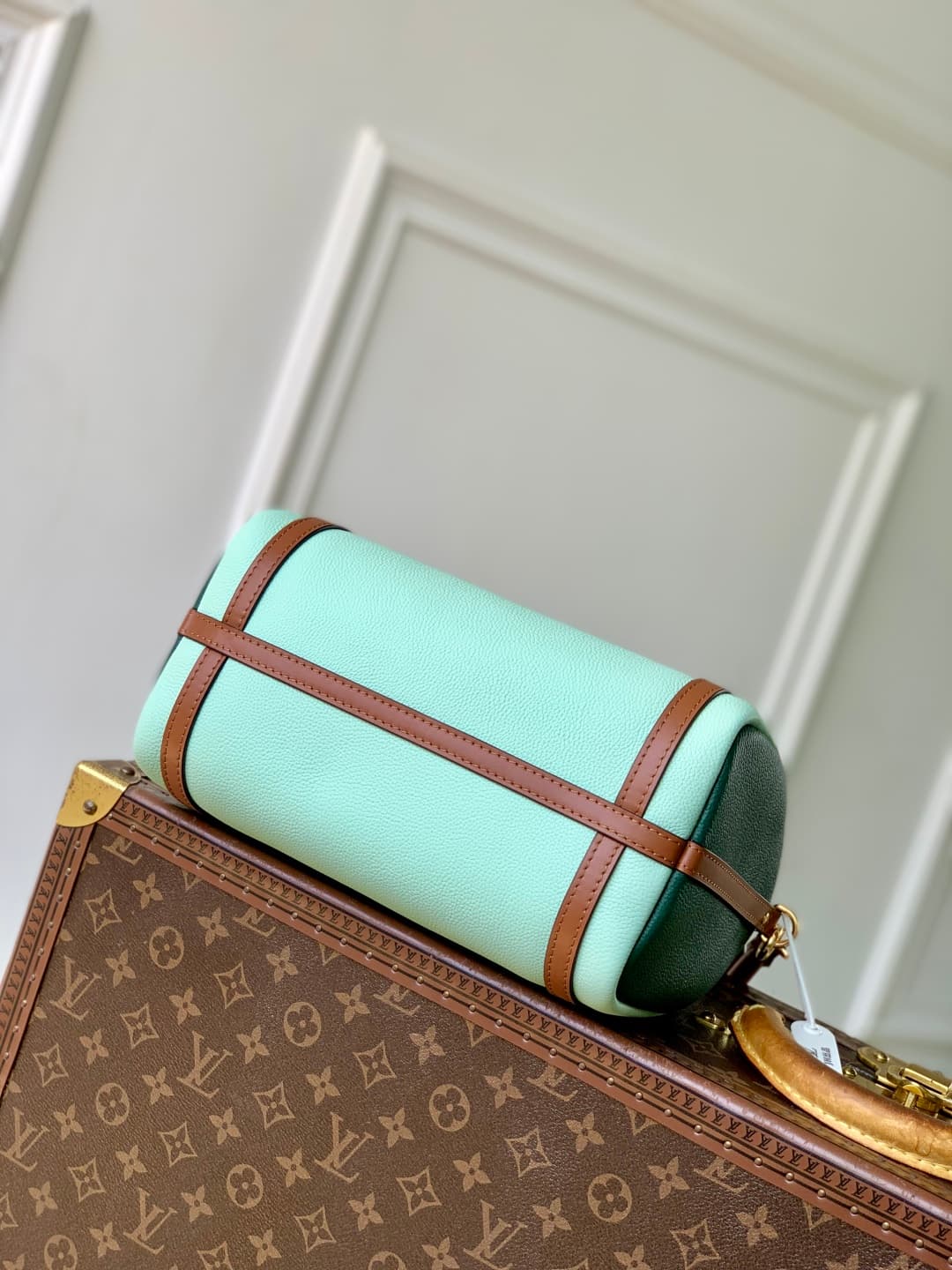 Louis Vuitton Express PM Calfskin leather Light Green M26905 High
