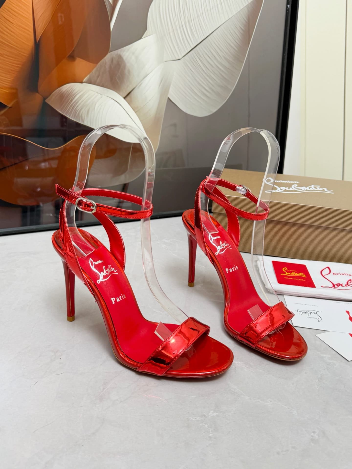 Christian Louboutin Loubigirl leather sandals
