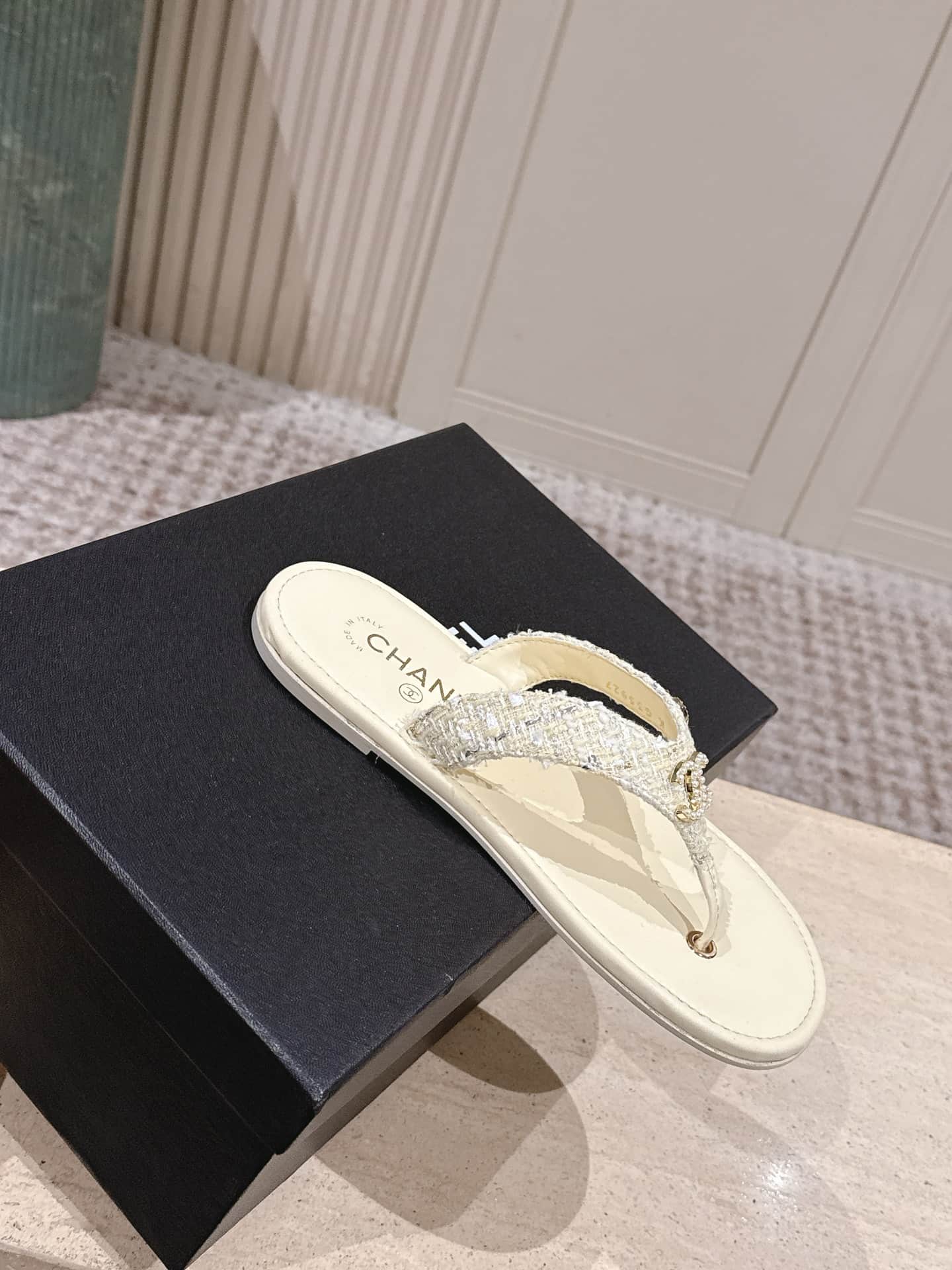 Chanel Thong Sandal Shoes Women