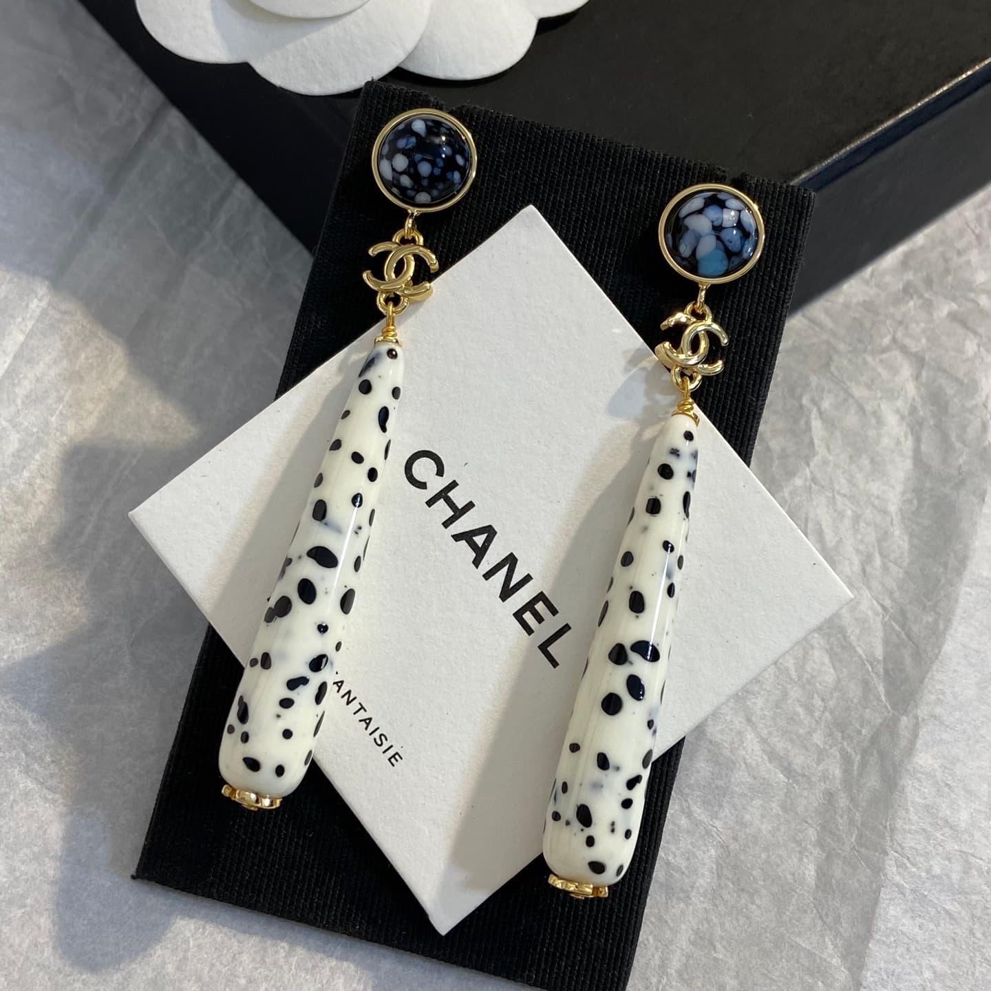 Chanel Pendant Earrings