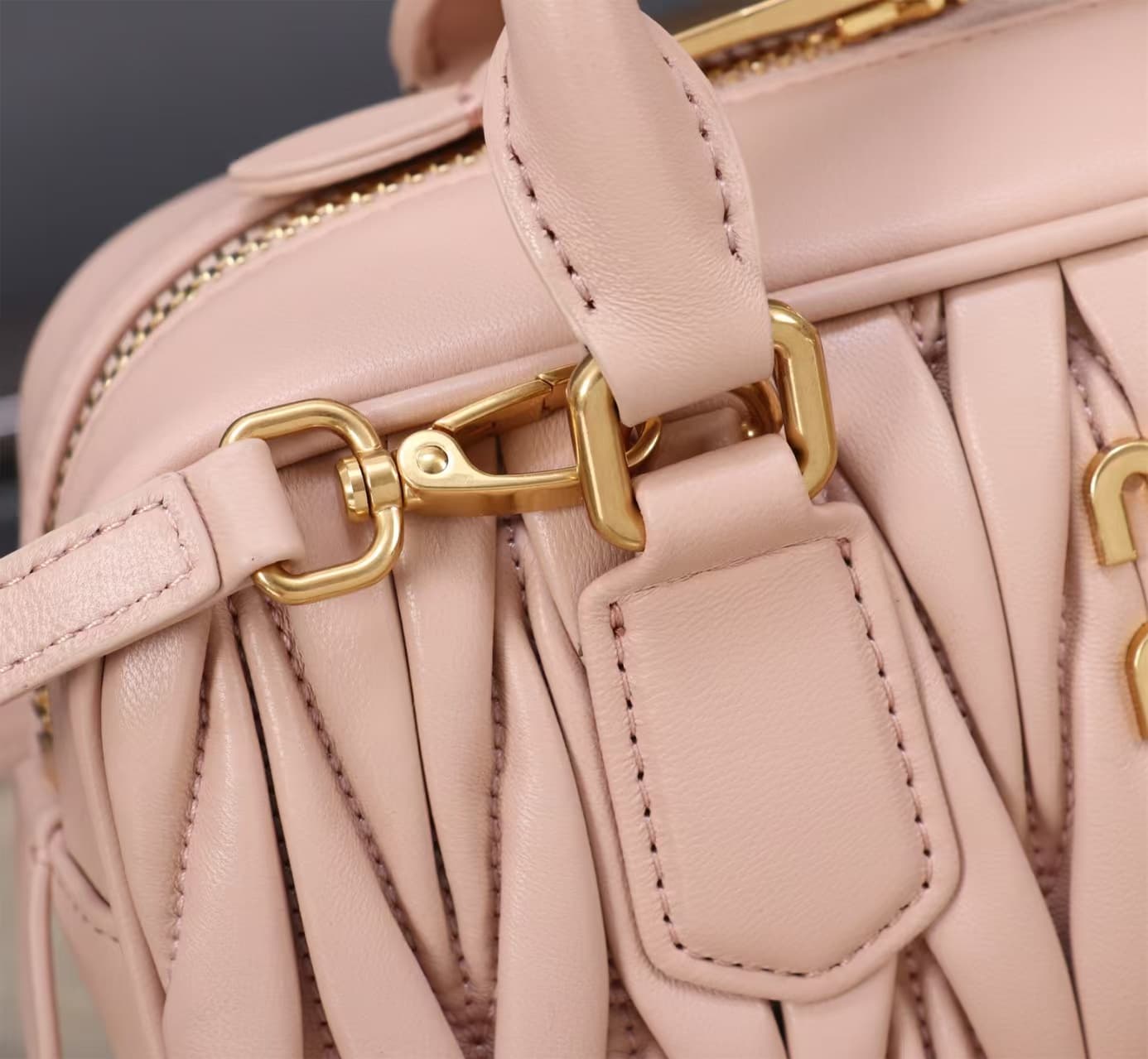 Miu Miu Arcadie matelassé nappa leather bag High