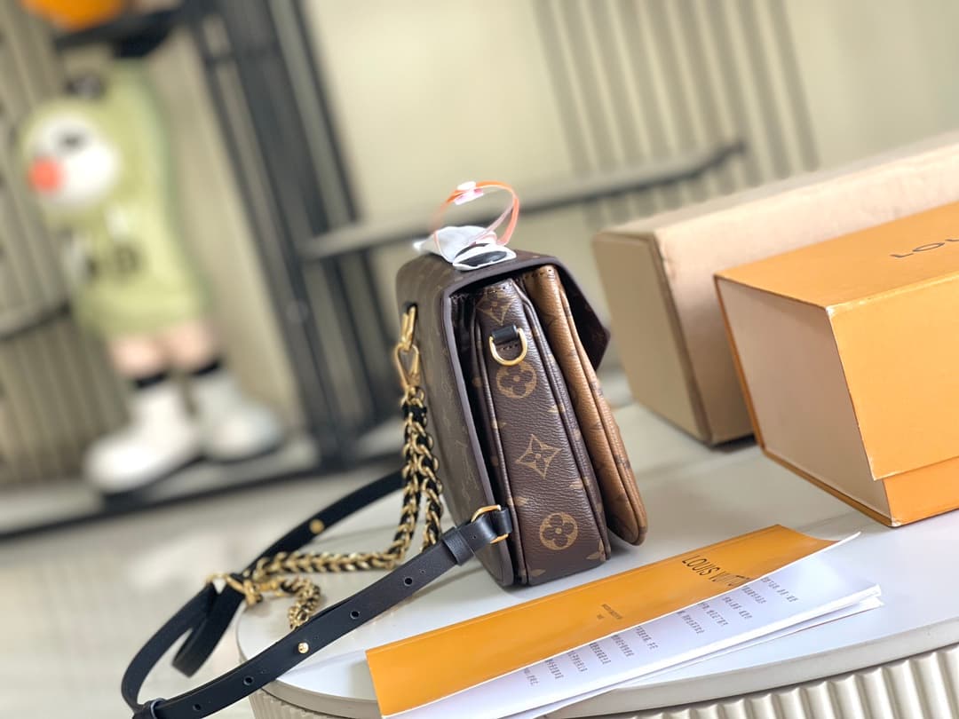 Louis Vuitton Pochette Métis Backpack Monogram and Monogram Reverse M11941 TOP