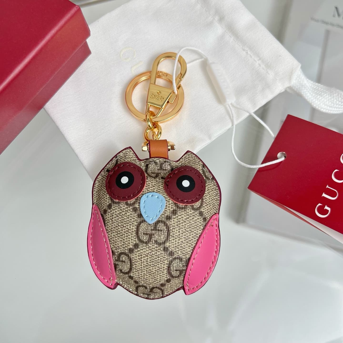 Gucci Owl-shaped bag charm
