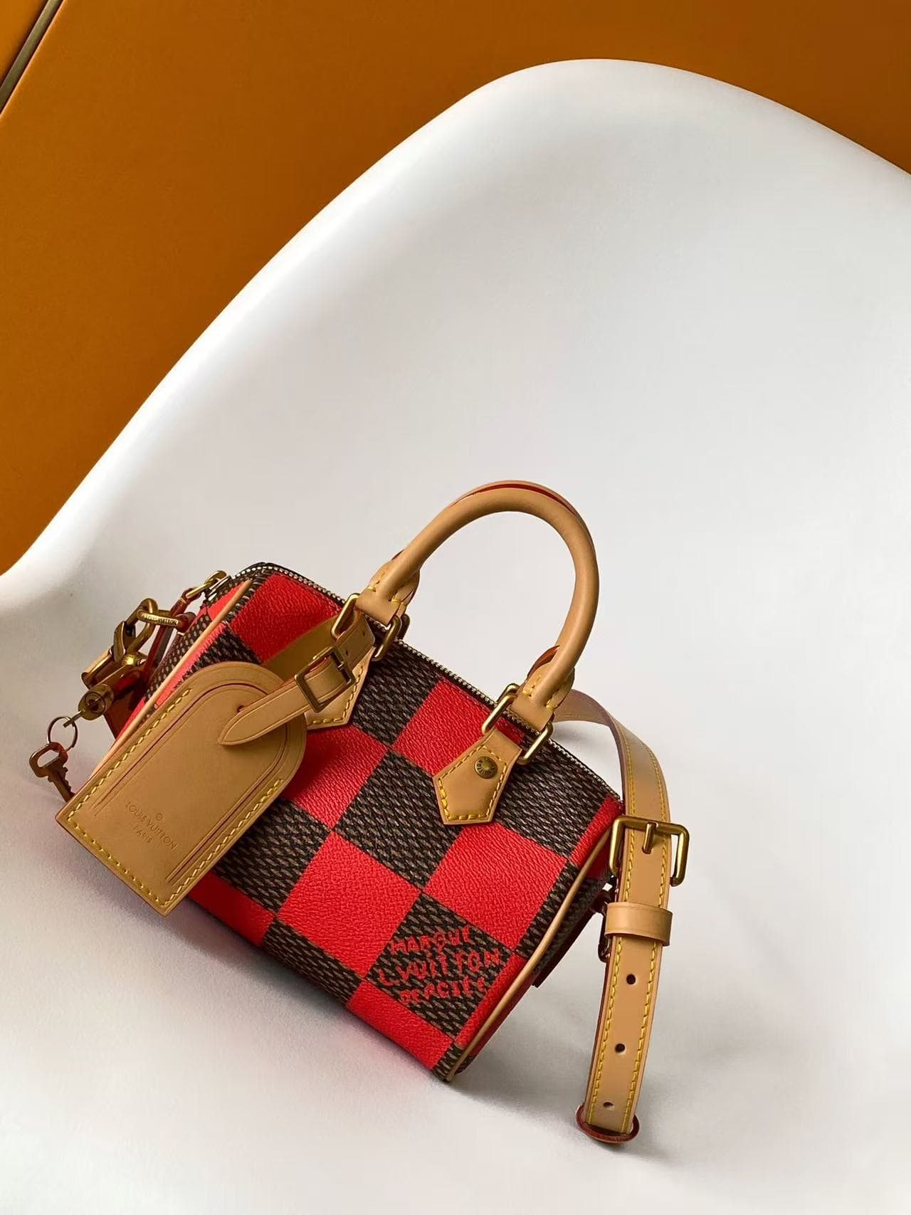 Louis Vuitton Speedy 18 Bandoulière Damier Pop N40611 High