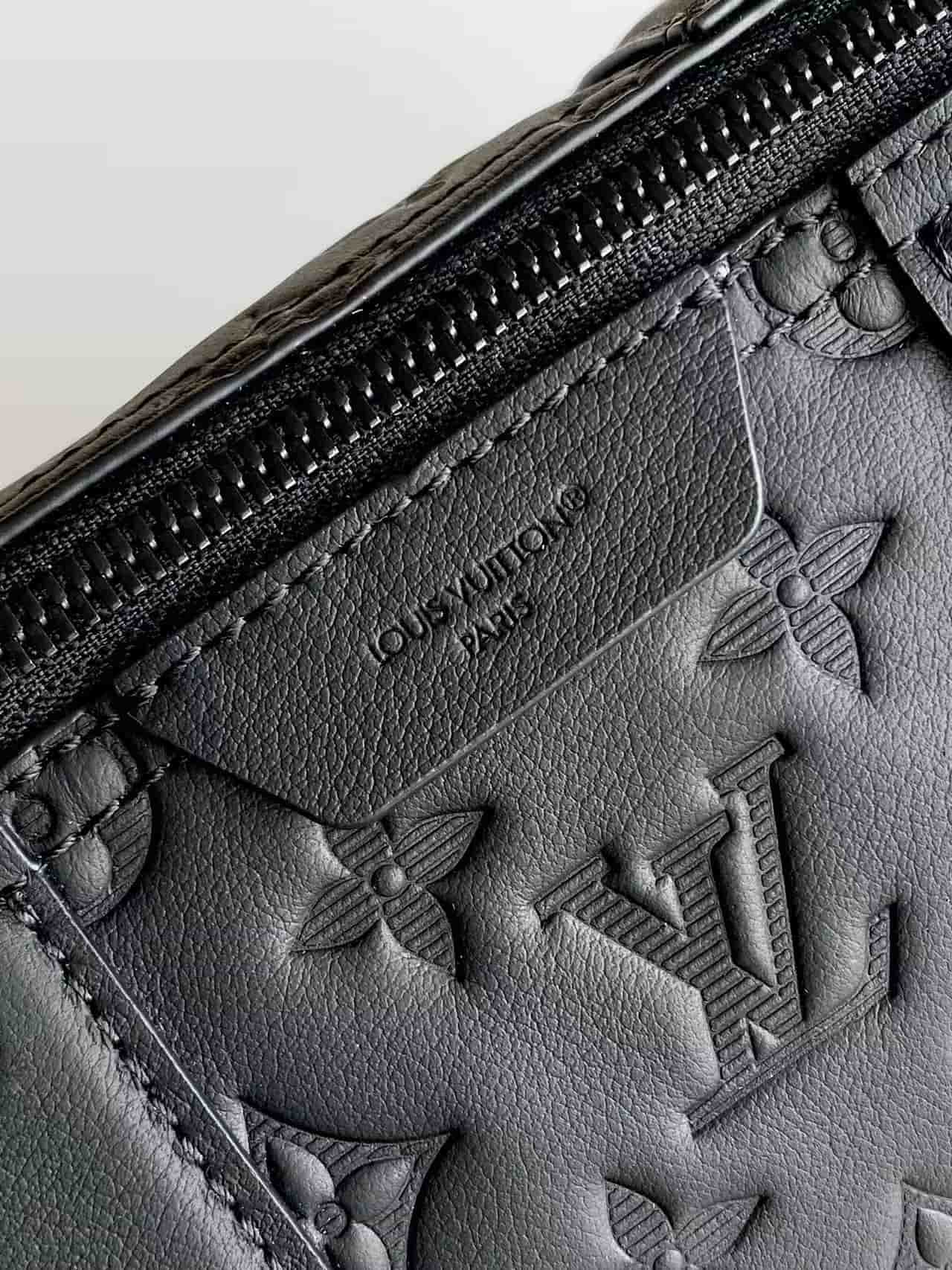 Louis Vuitton City Keepall Black Monogram Shadow calf leather M26750 High