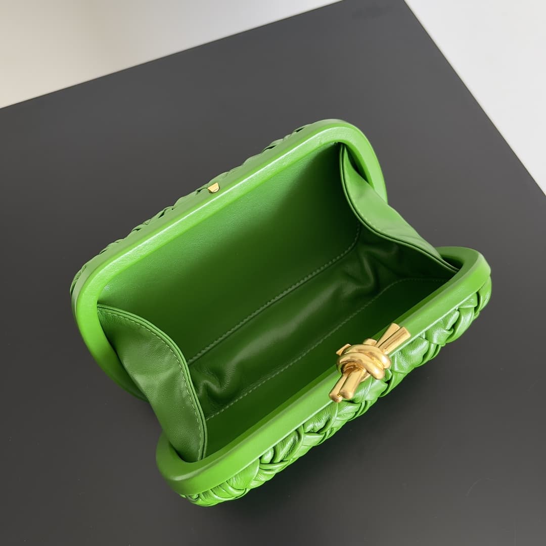 BV Knot Minaudière Clutch Lambskin Top