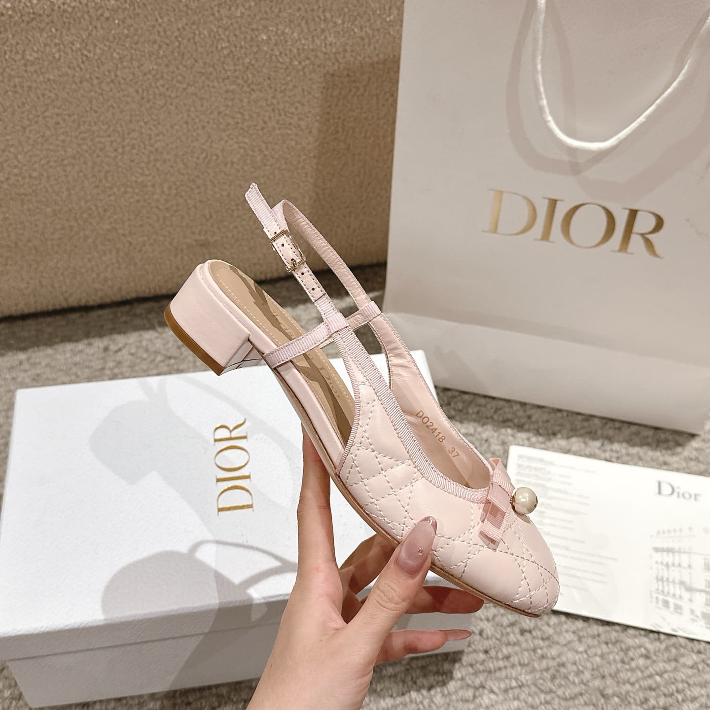 Dior Ballet Slingback Pump shoes Women