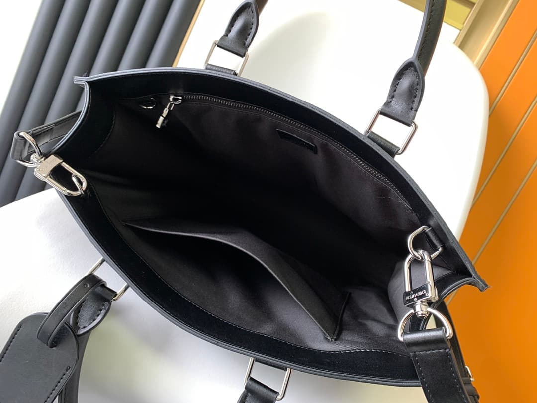 Louis Vuitton Sac Plat Monogram Eclipse coated canvas M46452 High