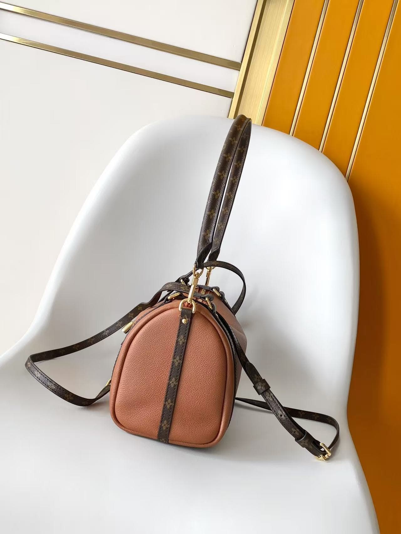 Louis Vuitton Express PM Cognac Calfskin M29428 High