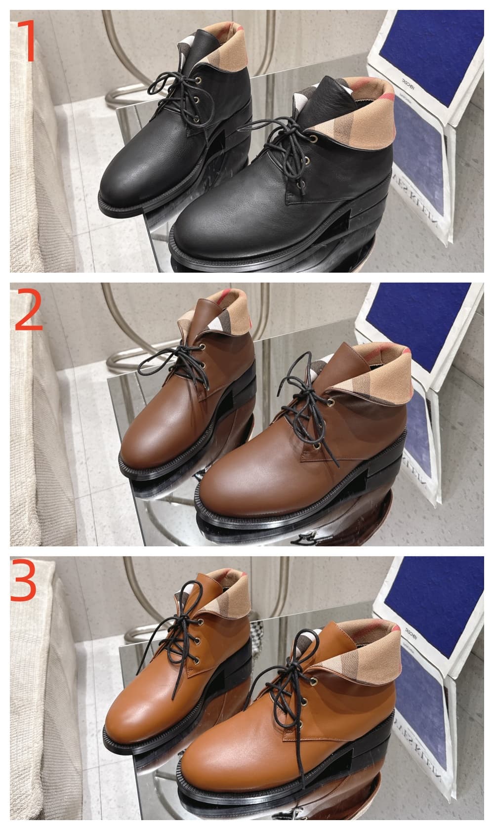 Burberry Leather Boots Shoes Women