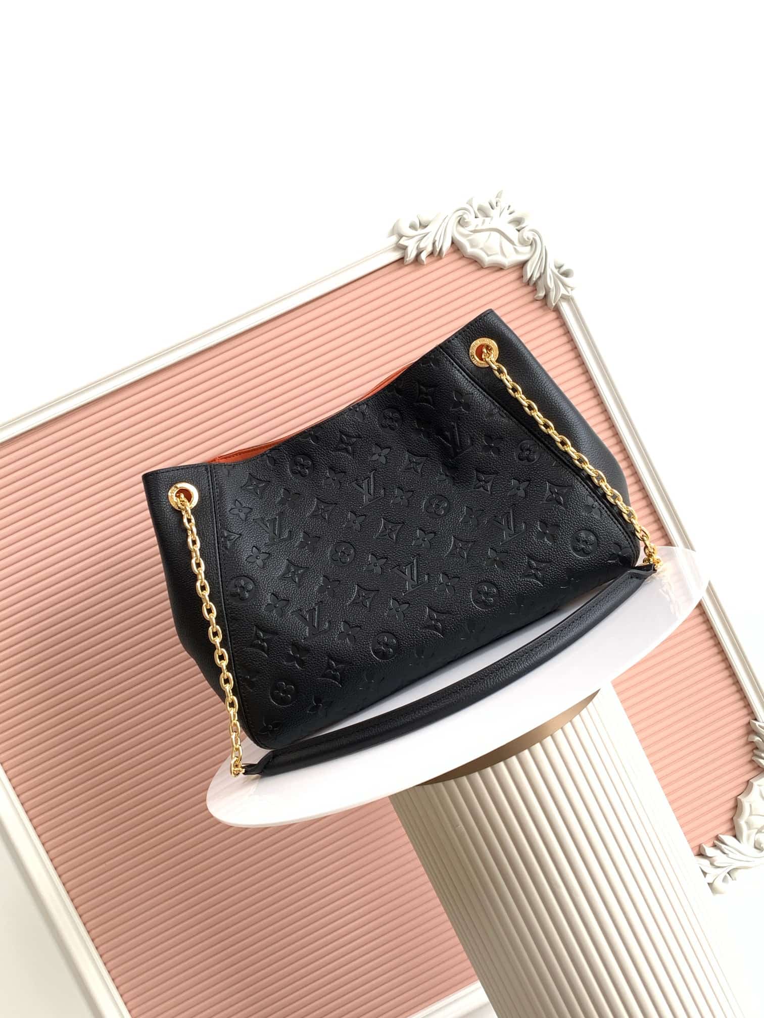 Louis Vuitton Anytime PM Black Cowhide leather M14414 High