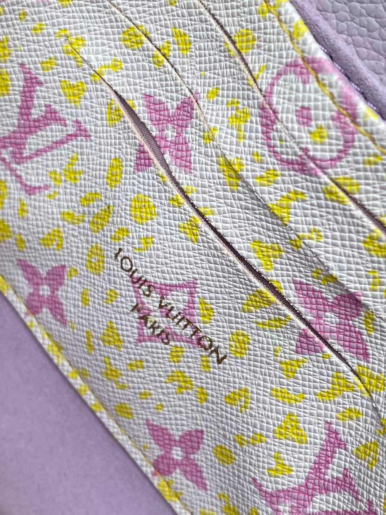 Louis Vuitton Nano Madeleine Sweet Lavender Monogram Empreinte Leather M29380 High