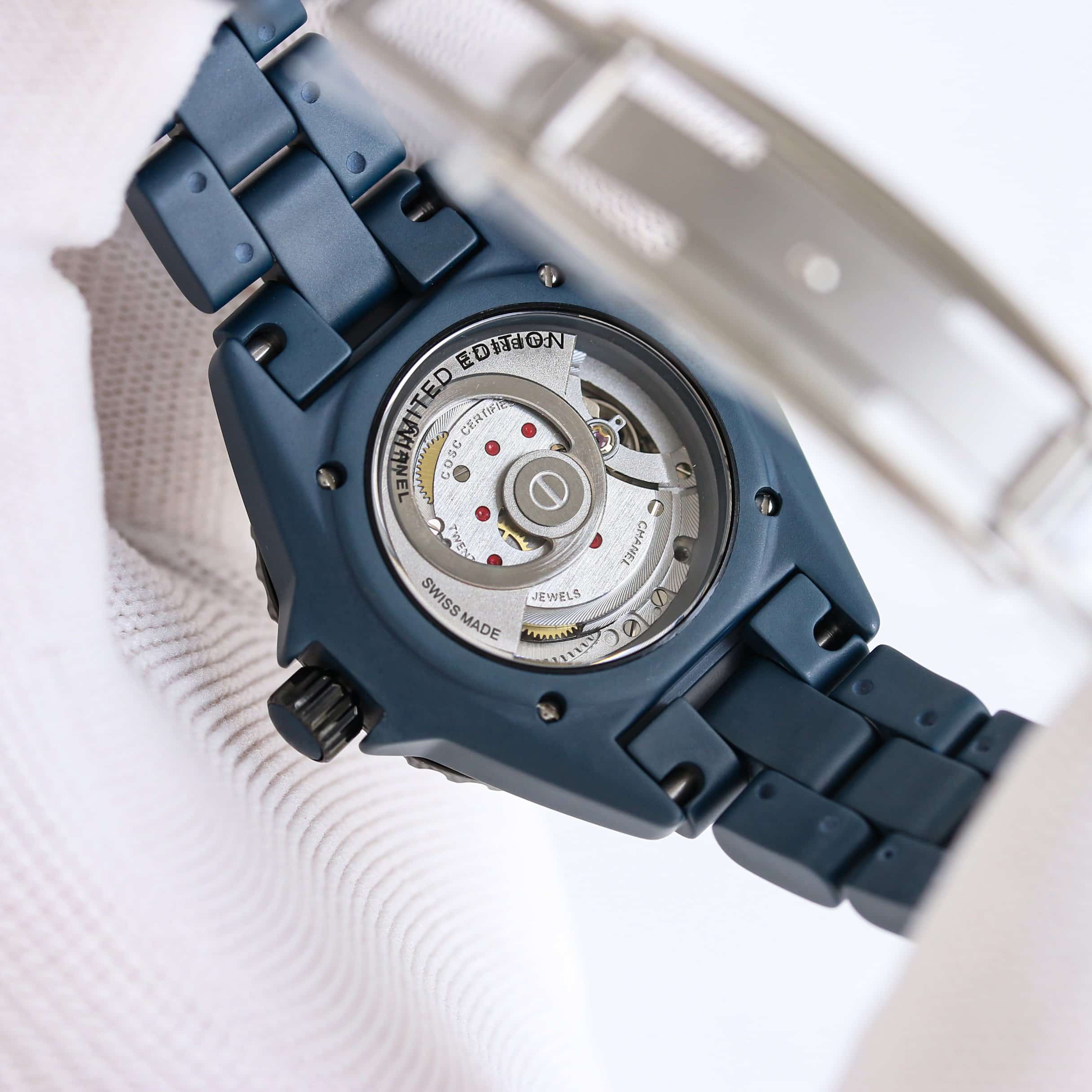 Chanel J12 Matte Blue Ceramic Watch TOP
