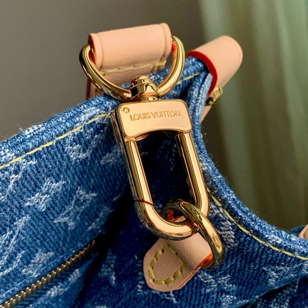 Louis Vuitton OnTheGo PM Denim Blue M14633 High