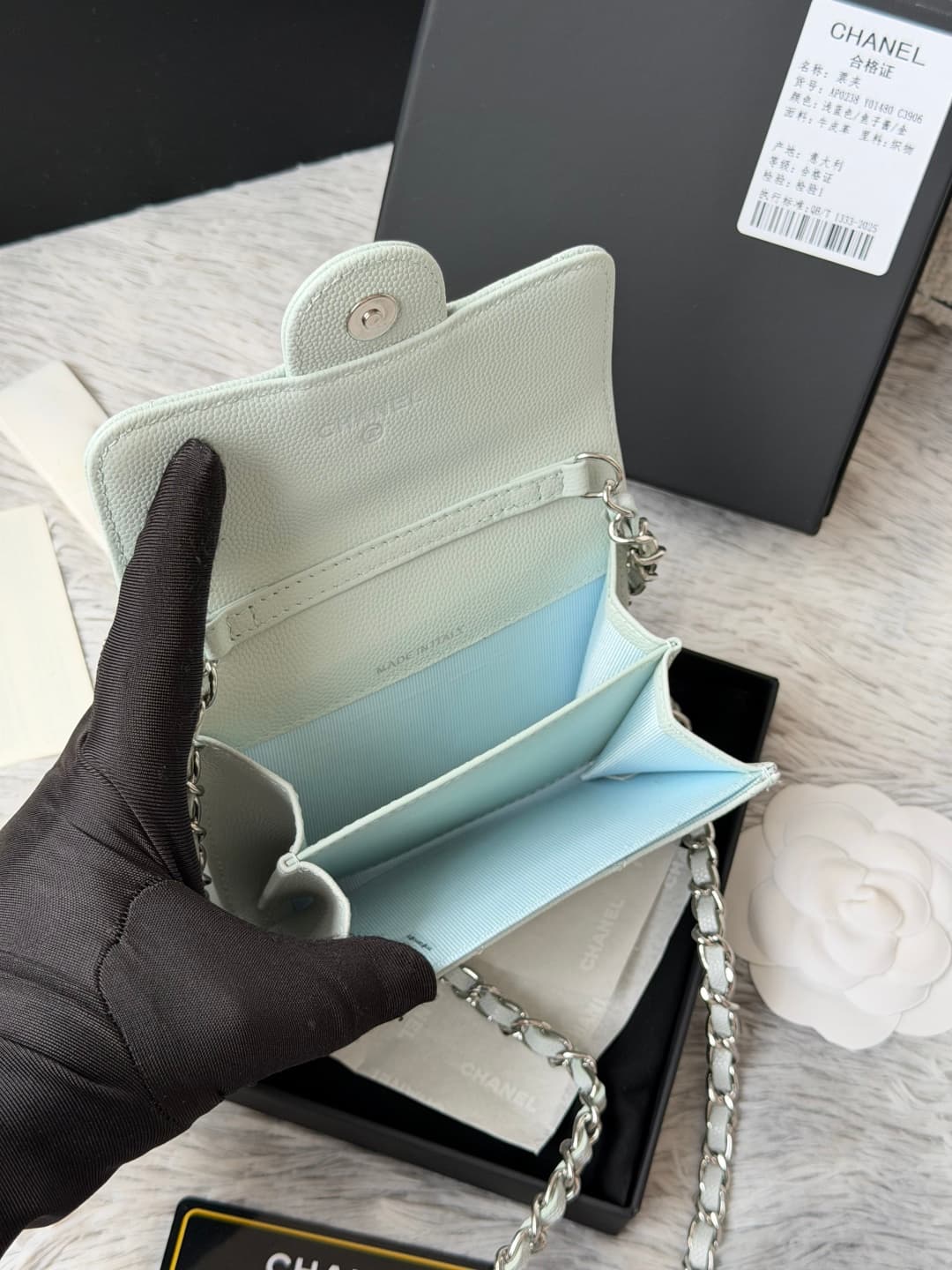Chanel Classic Flap Wallet AP0238 A