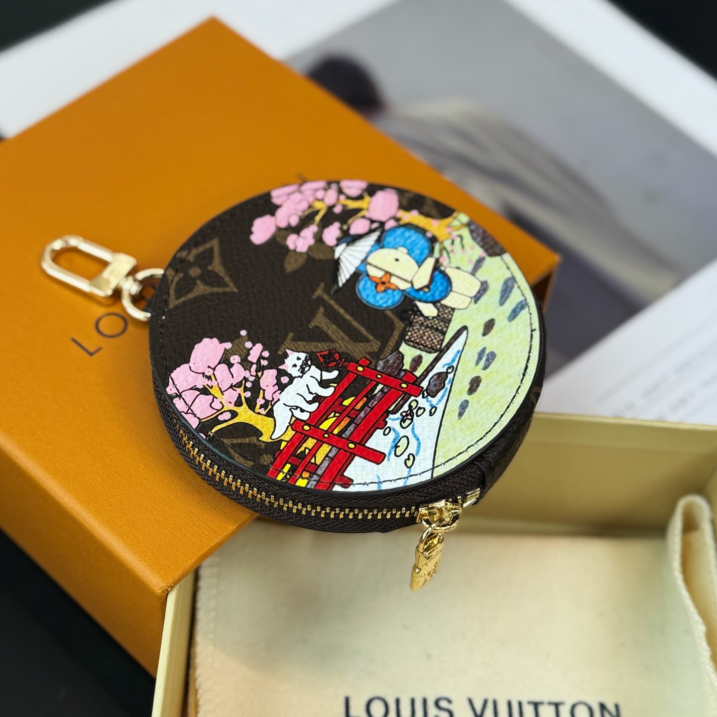 Louis Vuitton Round Coin Purse