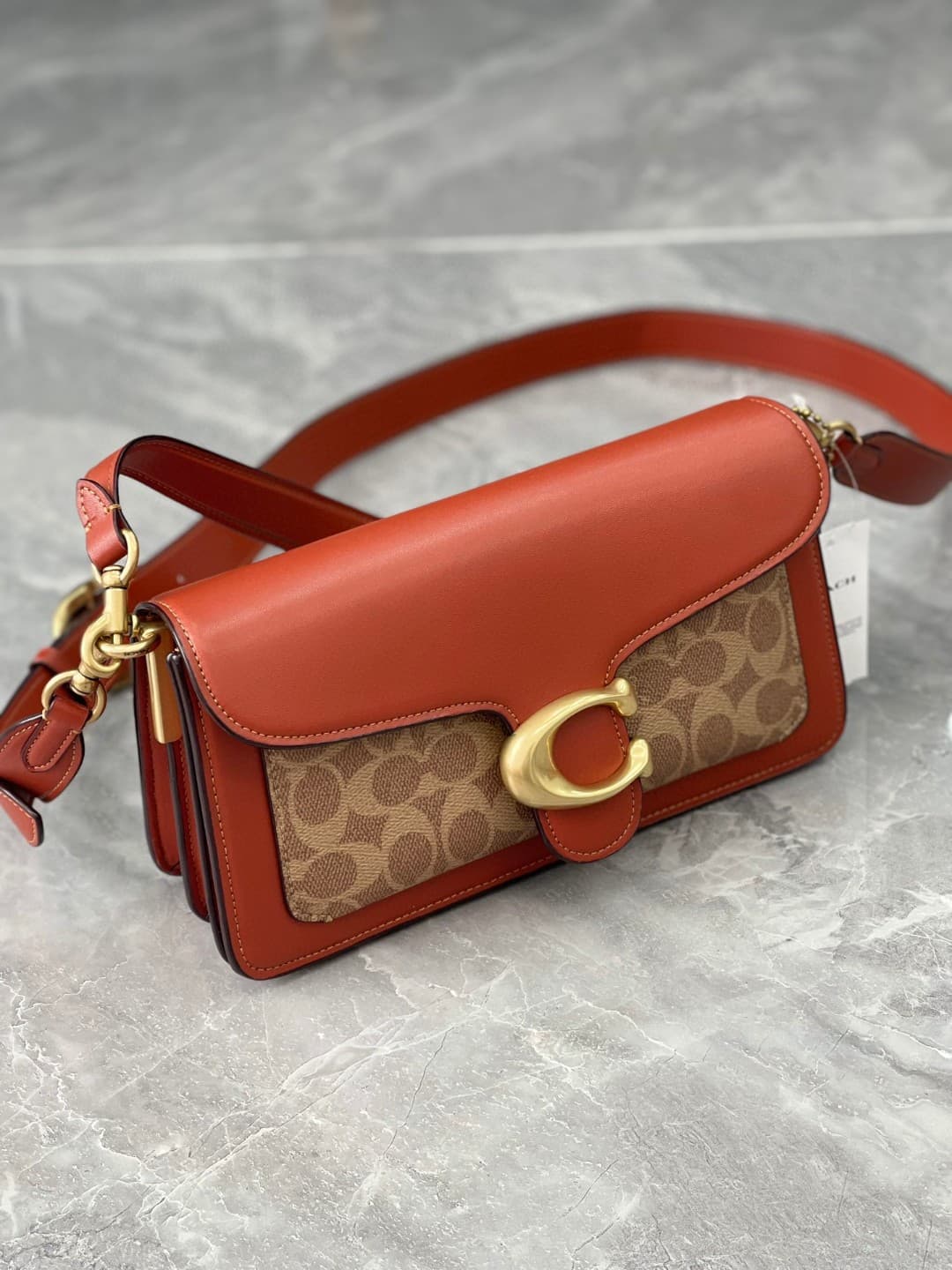 Coach Tabby 26 Shoulder Bag In Signature Canvas High