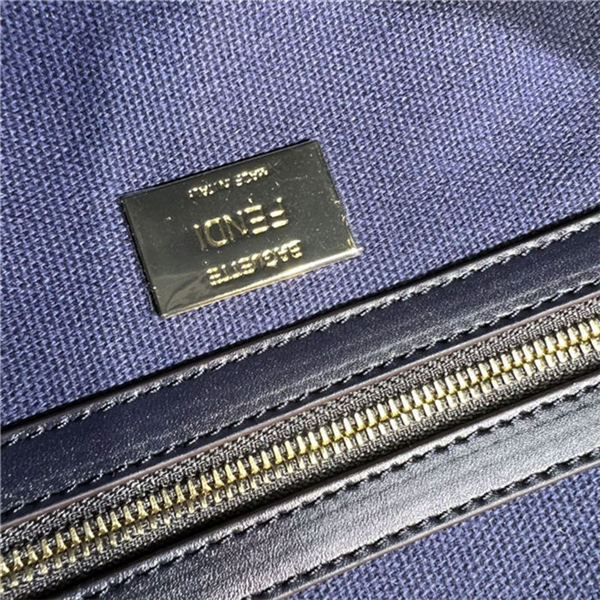 BAGUETTE canvas bag Navy High