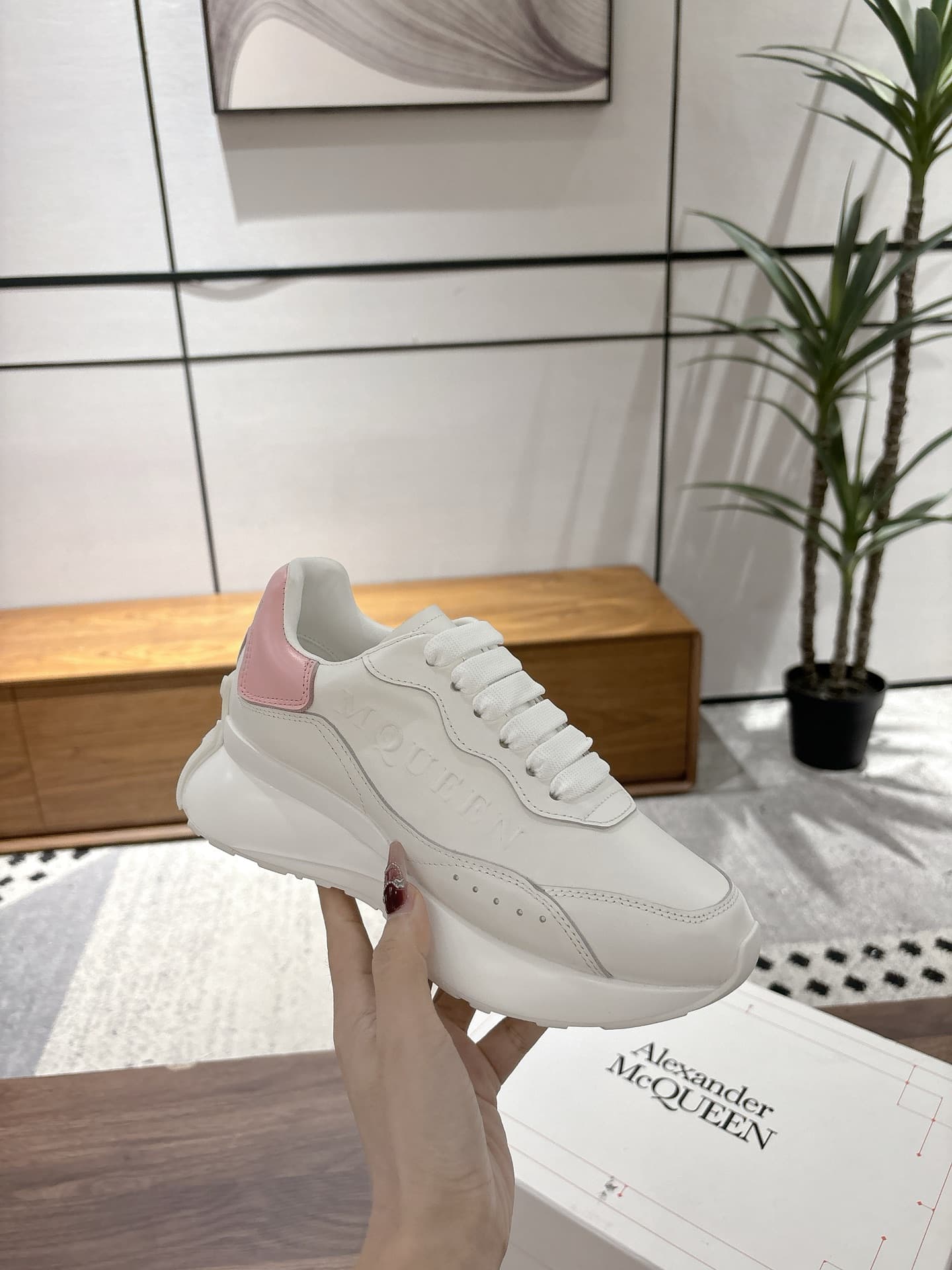 Alexander McQueen Sprint Runner Sneakers Shoes Men Women