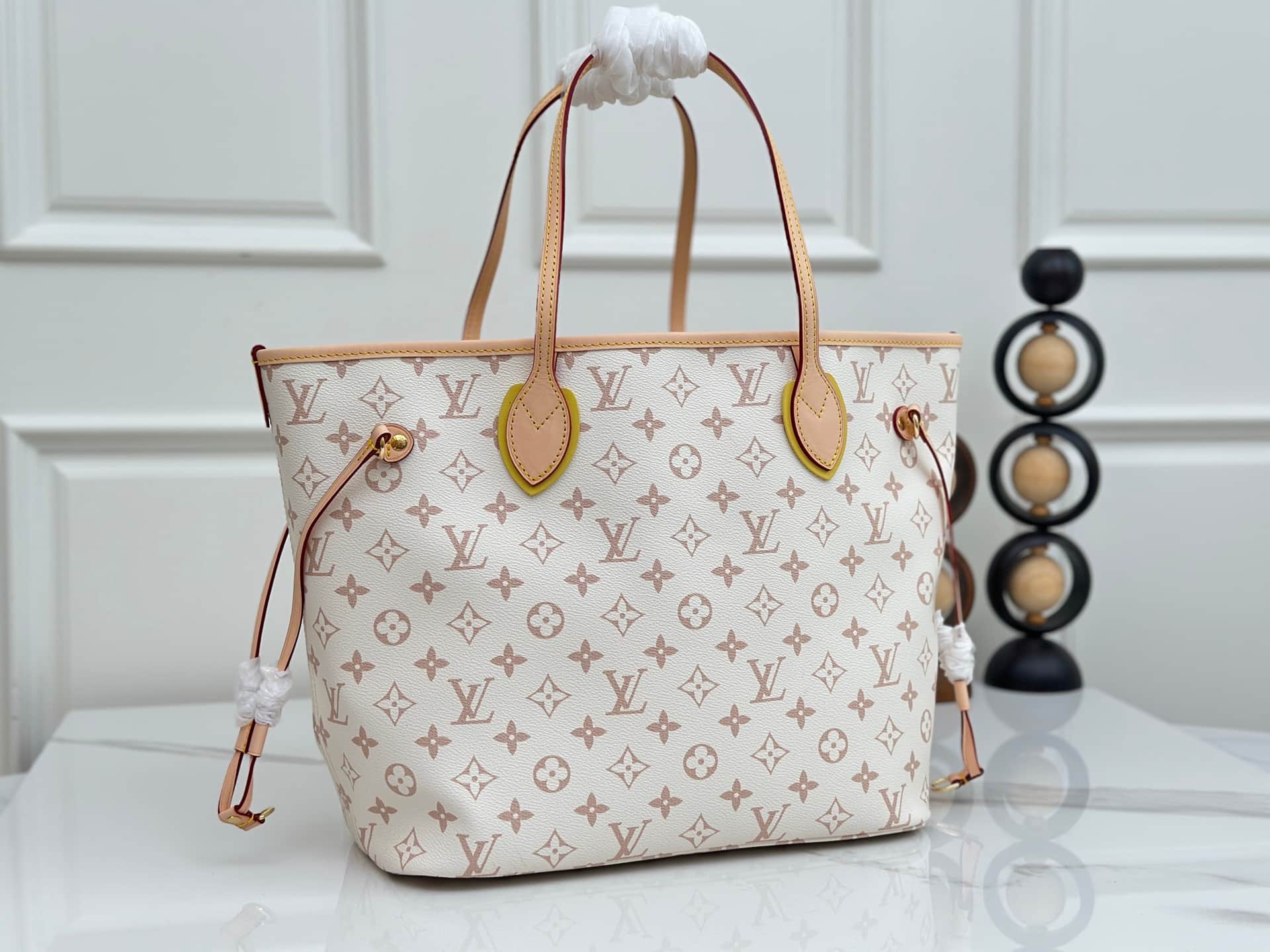 Louis Vuitton Neverfull Inside Out MM Monogram Dune Coated canvas M2A095 High