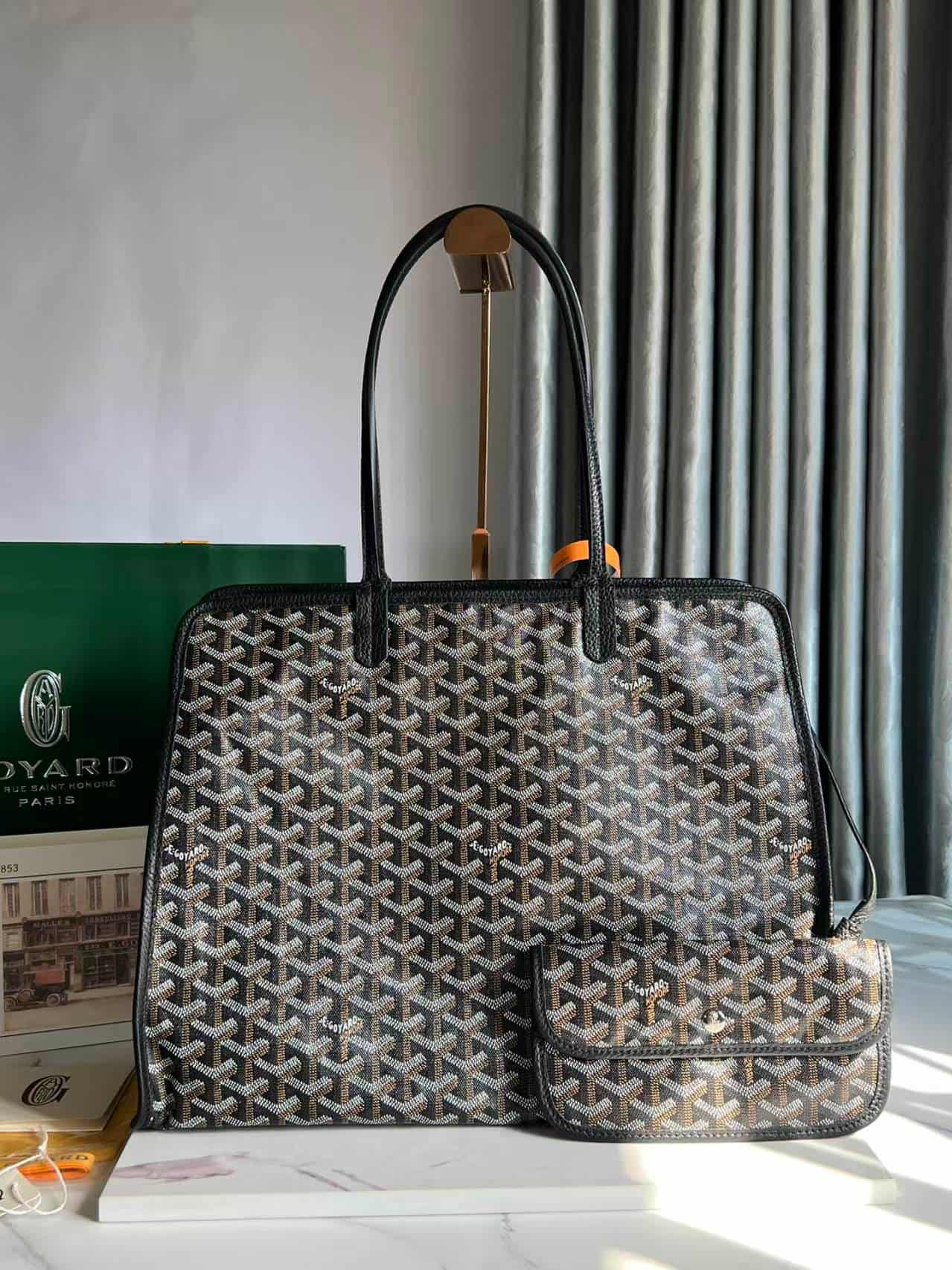 Goyard Hardy PM tote bag Black High