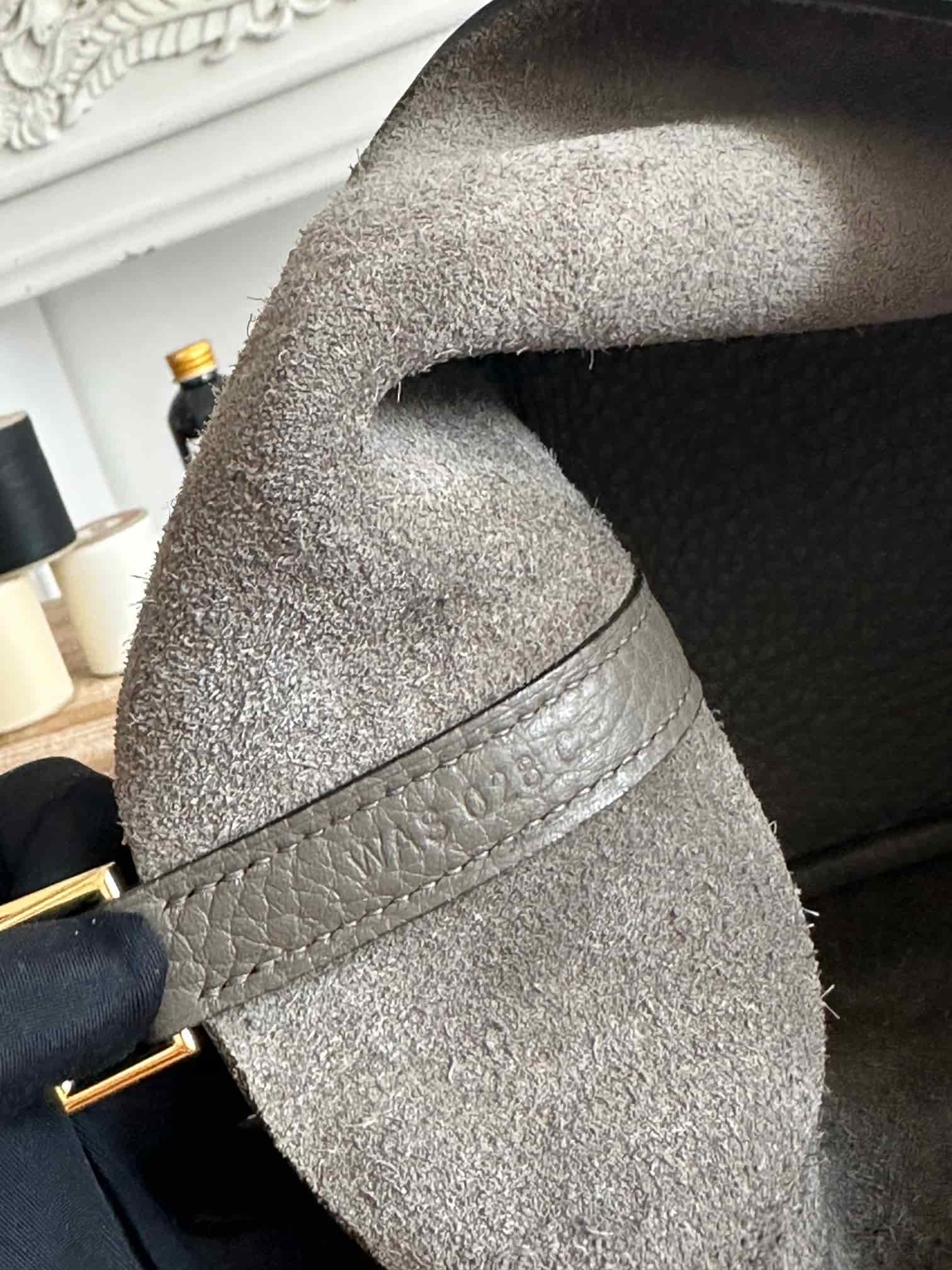Hermès Picotin Lock 18 Bucket Bag TC Leather Silver/Gold Metal Etain Wax High