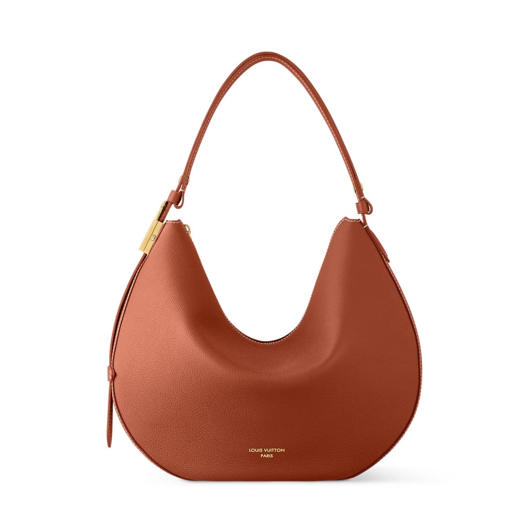 Louis Vuitton Low Key Cookie MM Cognac Calf leather M14642 TOP