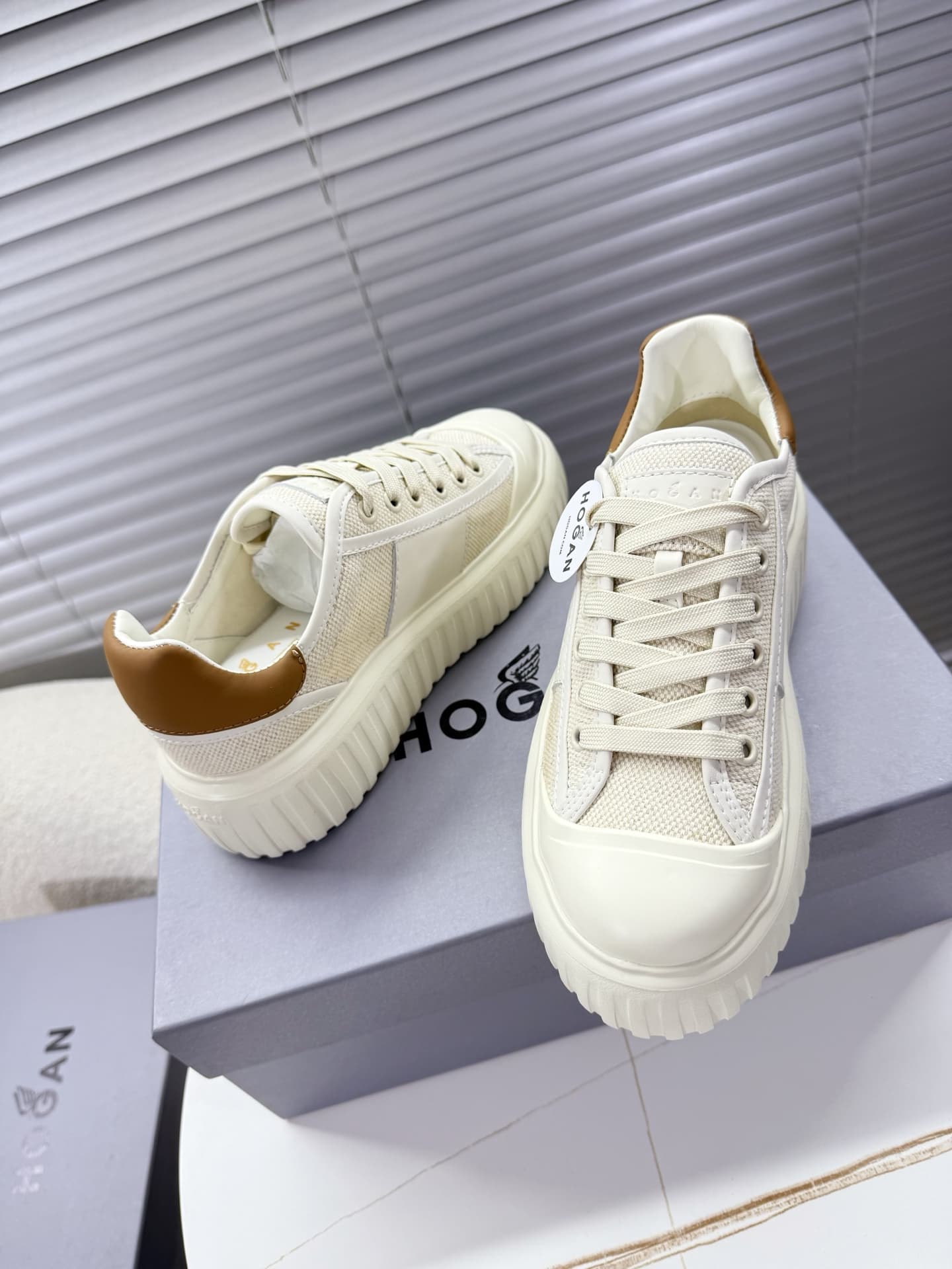 Hogan H-Stripes Sneakers Shoes Men Women