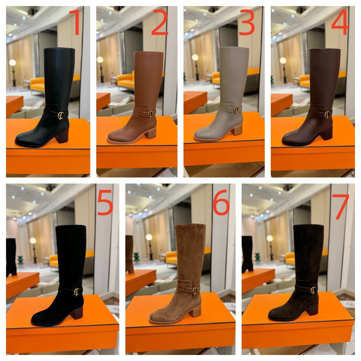 Hermes Justine 50 boot Boots Shoes Women