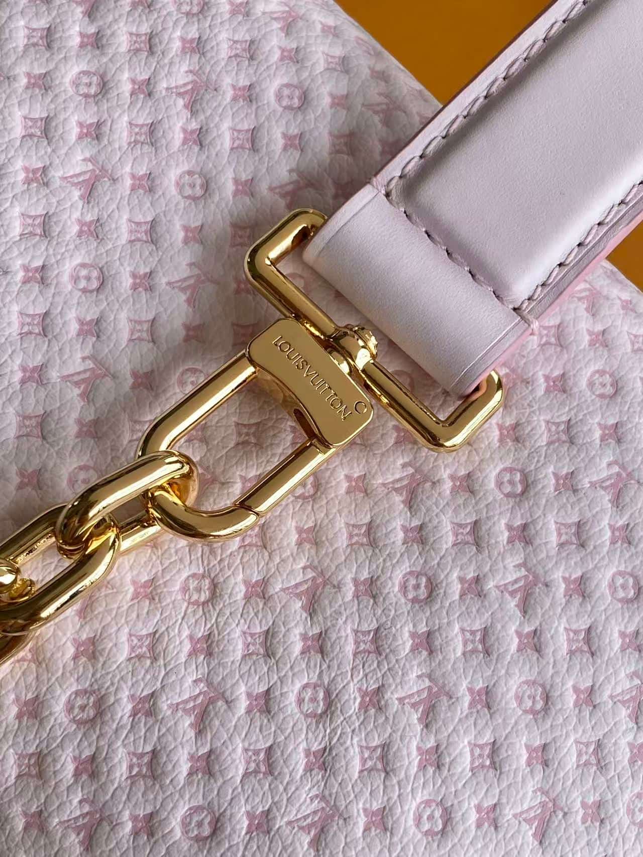 Louis Vuitton Side Trunk PM Light Bliss Monogram Coated canvas M28566 High