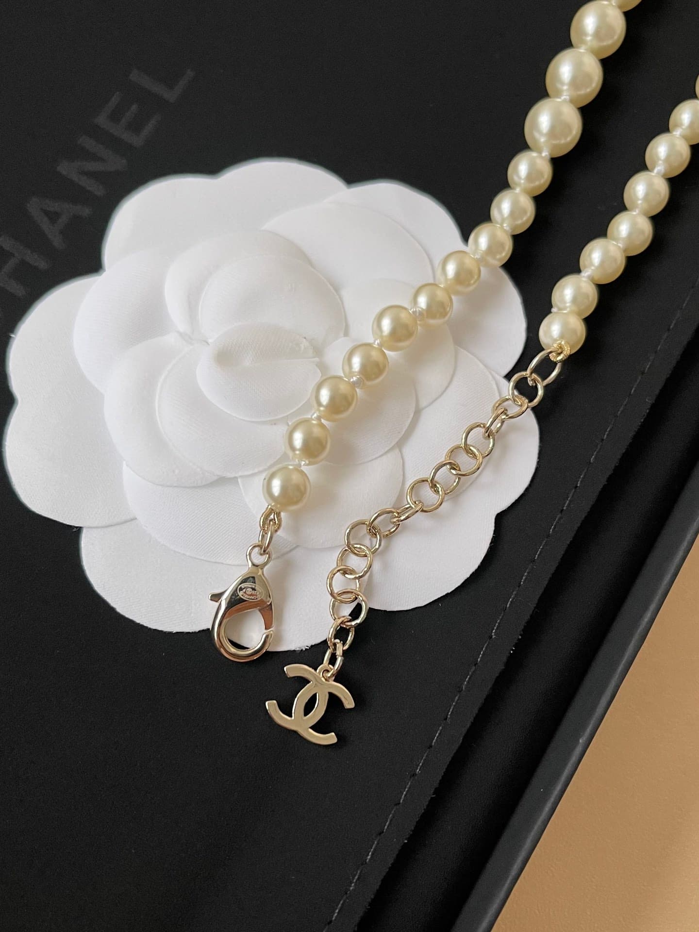 Chanel Pearl CC 100th Anniversary Necklace High