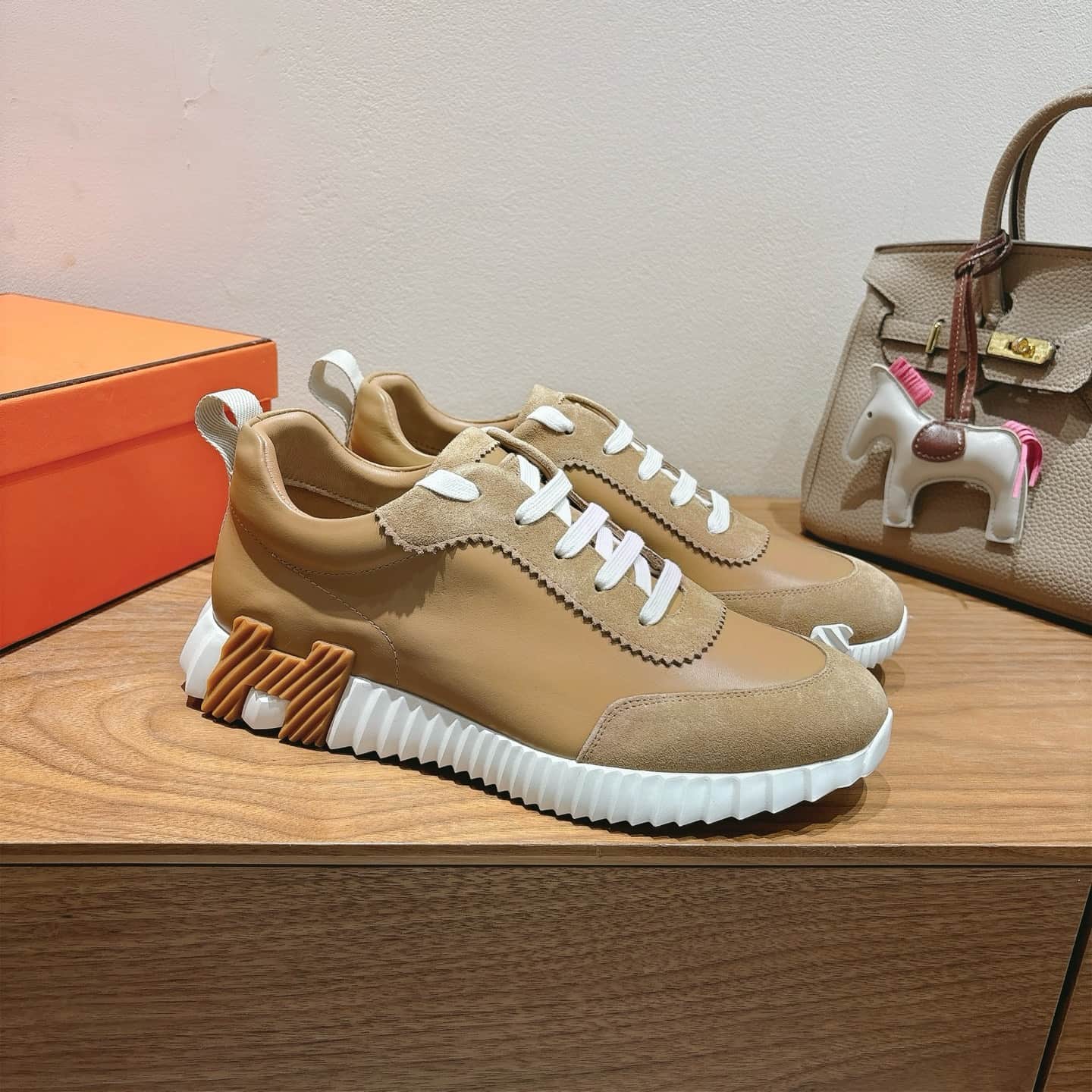 Hermes Bouncing Sneaker Shoes Men Women